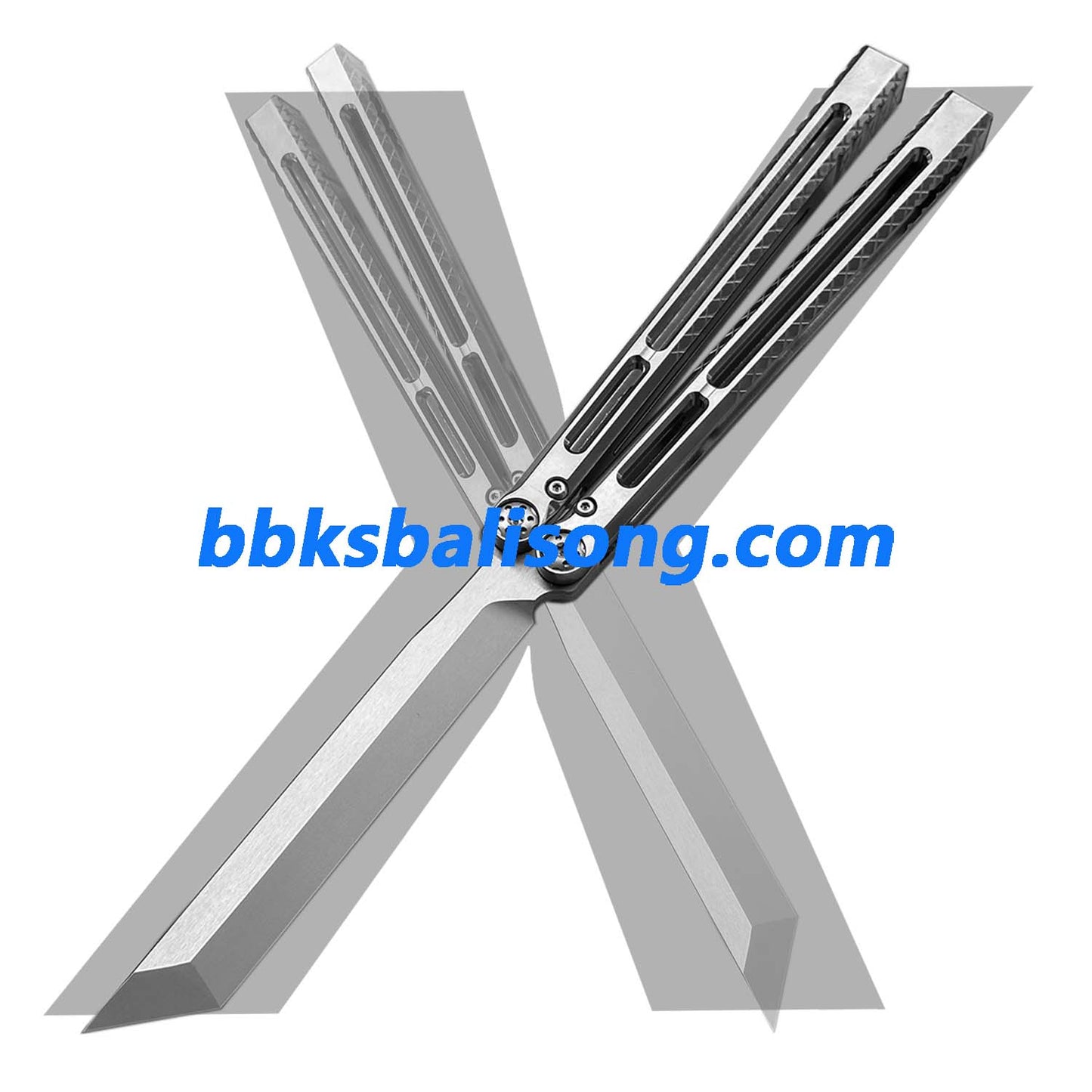 BaliX Telesto Clone Balisong Titanium Handle
