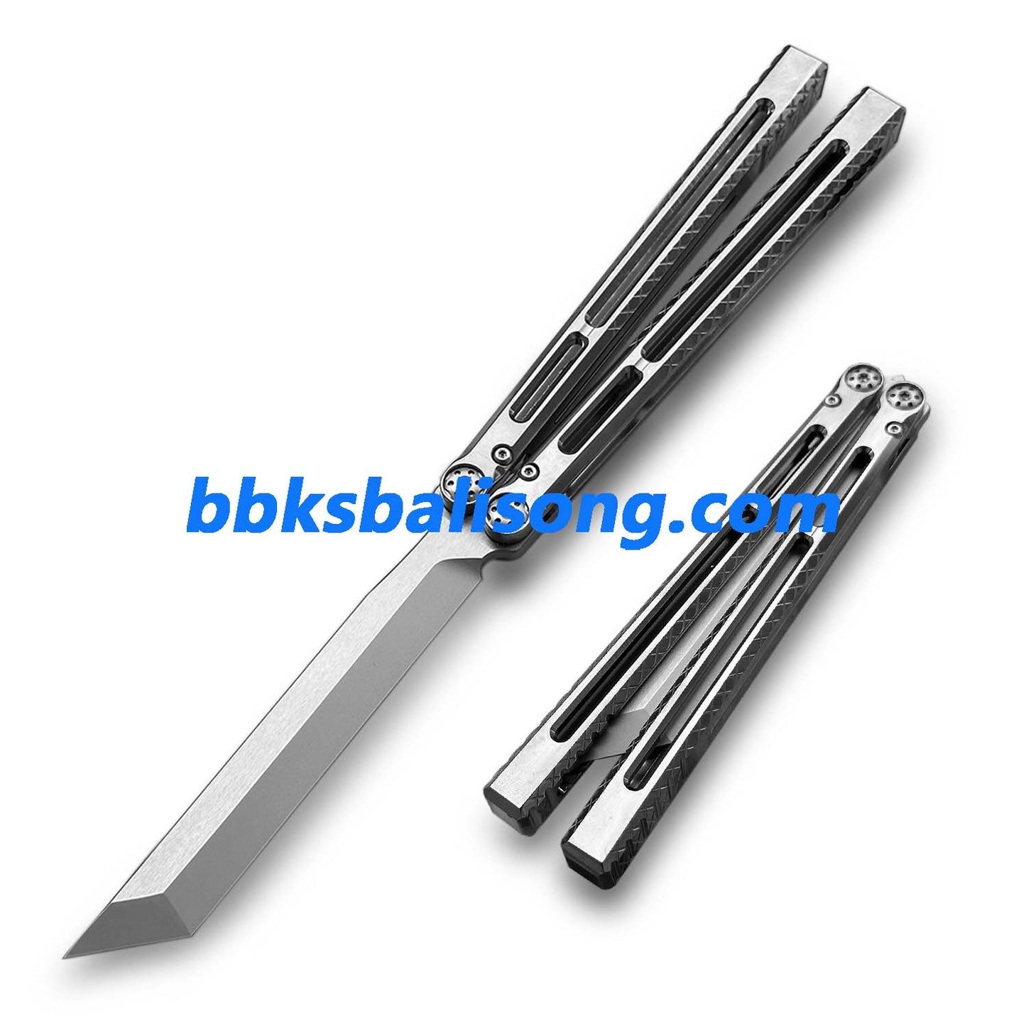 BaliX Telesto Clone Balisong Titanium Handle