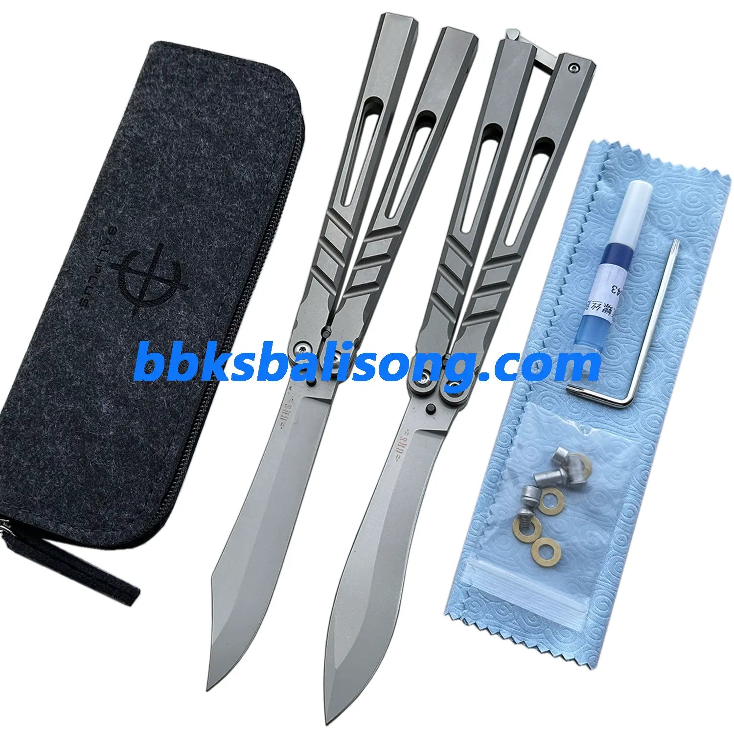 Baliplus BRS CHAB Channel Alpha Beast Latchless or Latch Balisong Clone  BBKSbalisong