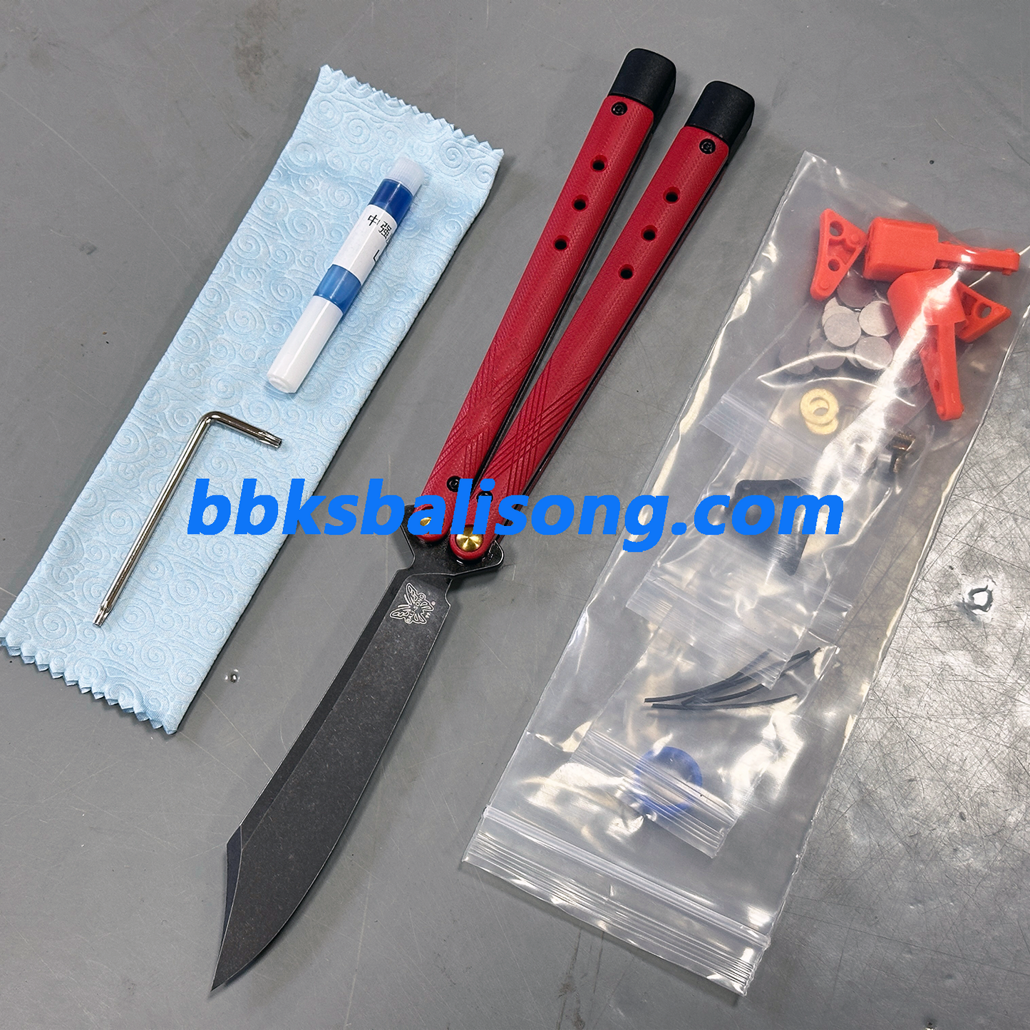 Baliplus Benchmade Necron 99 (BM99) Balisong Clone