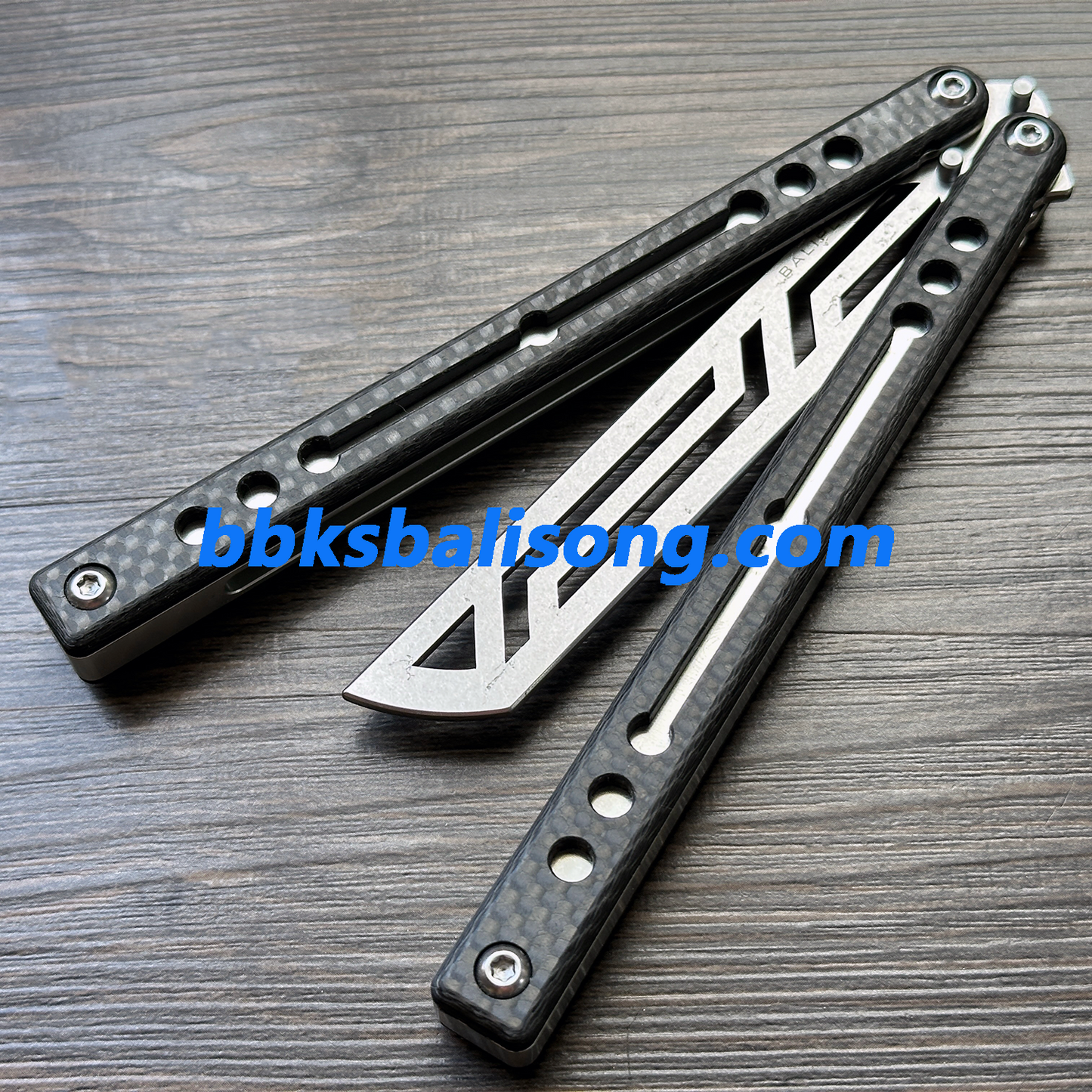 Baliplus Nautilus V2 Balisong Clone G10+7075 Aluminum Handle