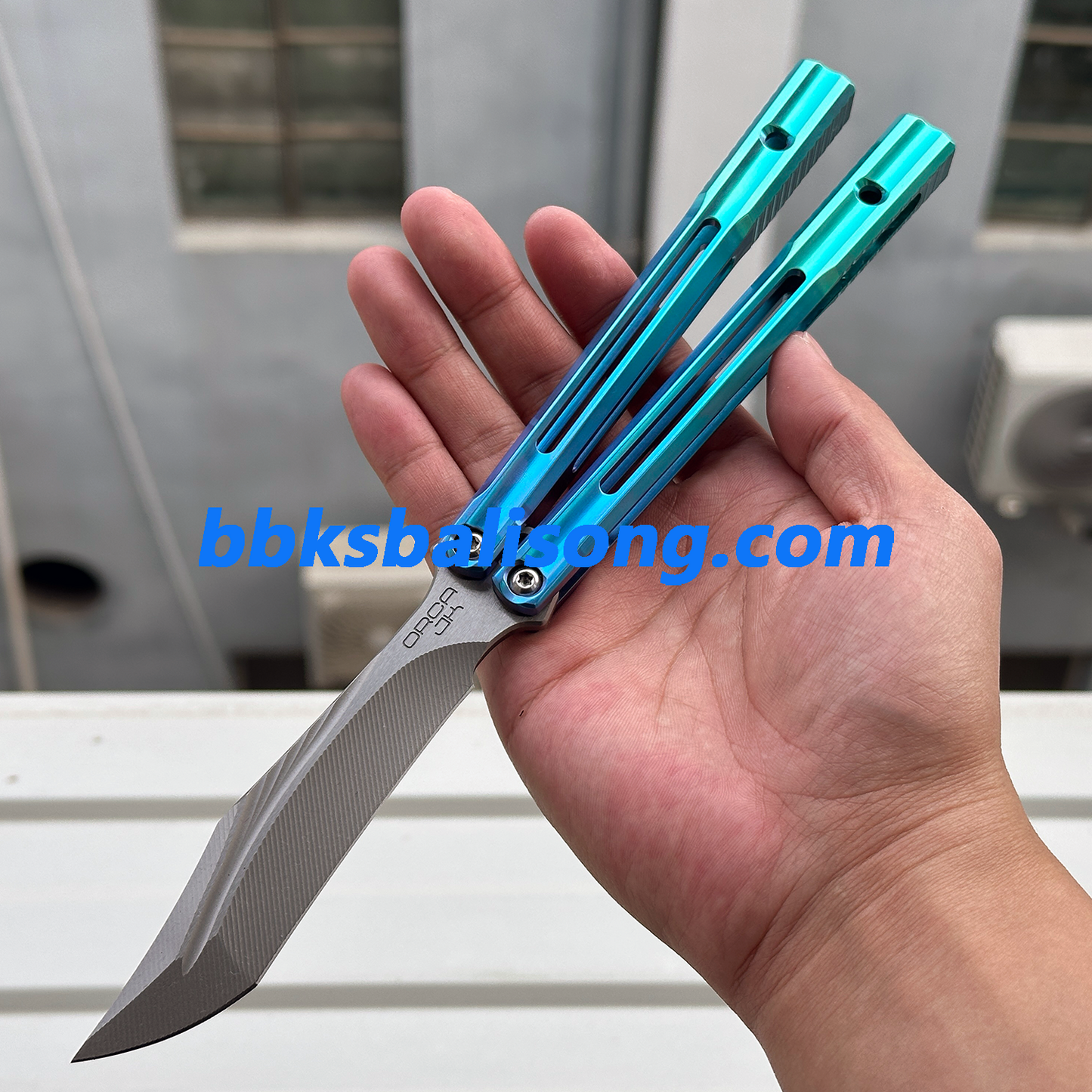Baliplus Orca V2 Balisong Clone Titanium Handle Bushings System