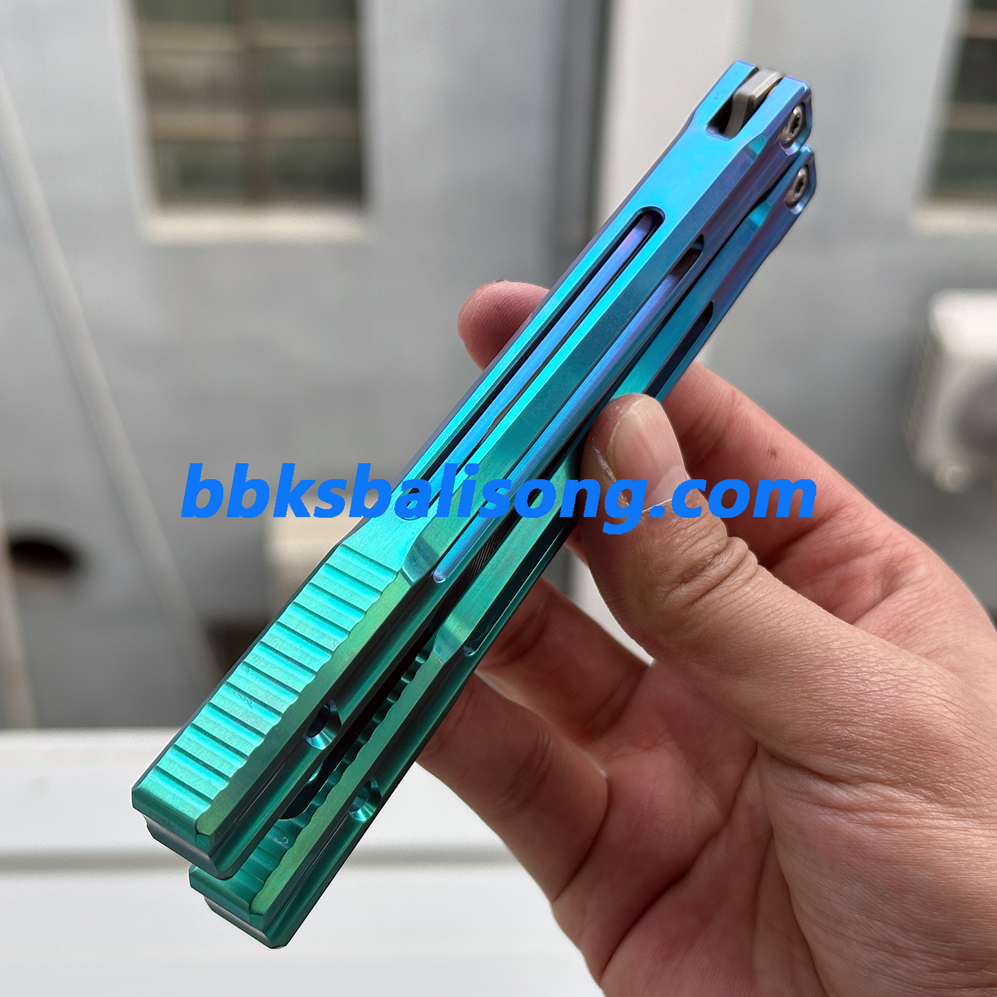 Baliplus Orca V2 Balisong Clone Titanium Handle Bushings System