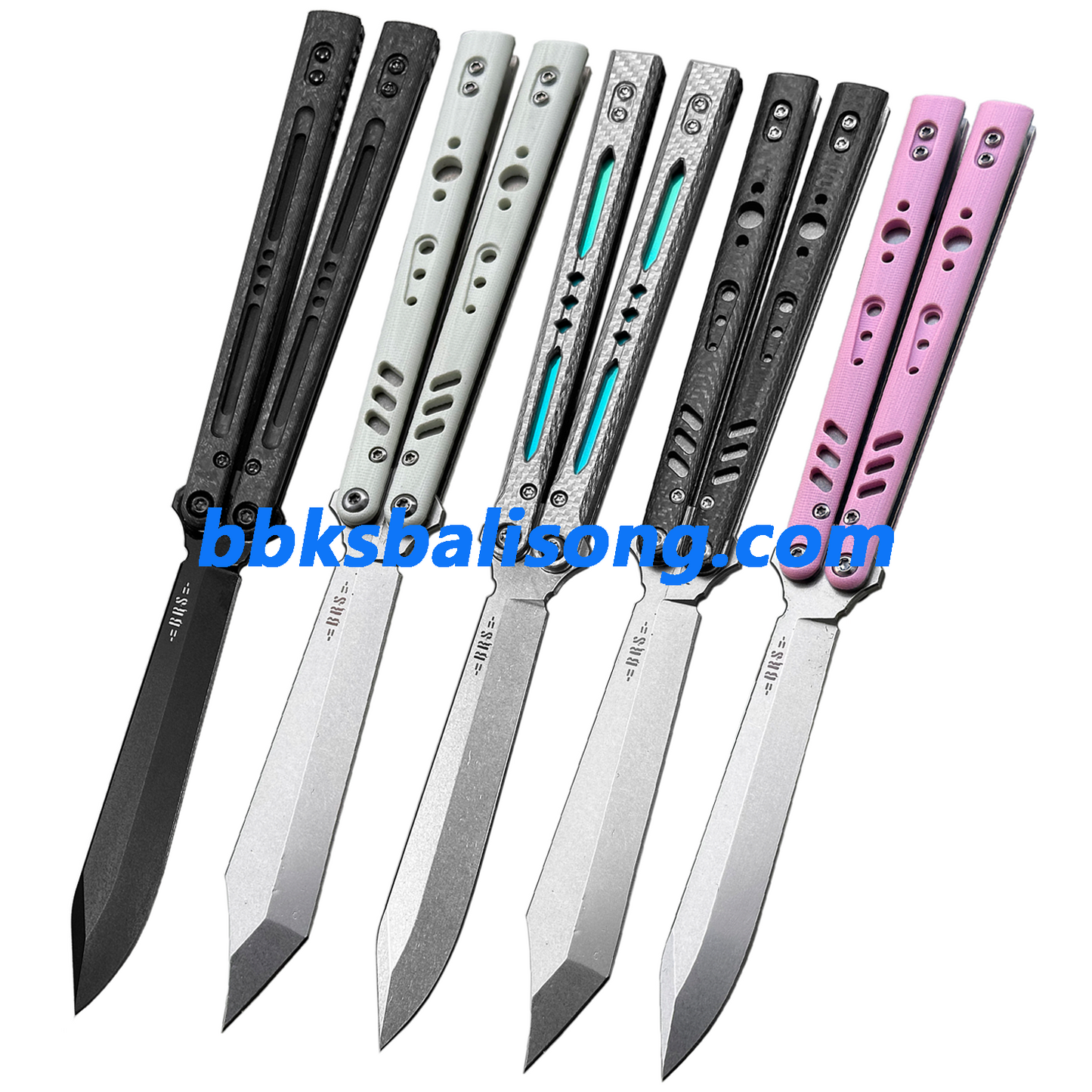 Baliplus Replicant (REP) Live Blade Balisong Clone G10+Titanium Handle