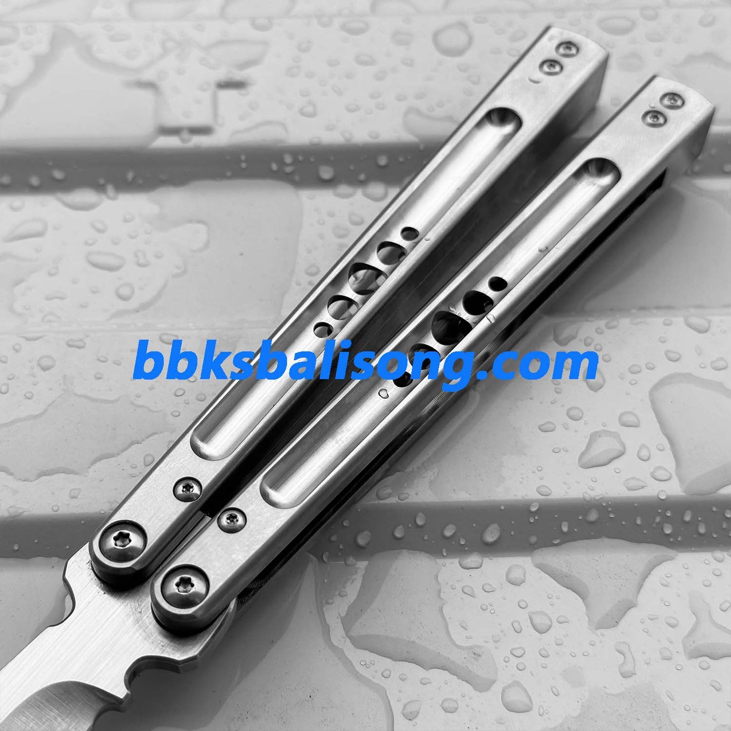 Baliplus Revolution(REVO)Balisong Clone Titanium Hnadle