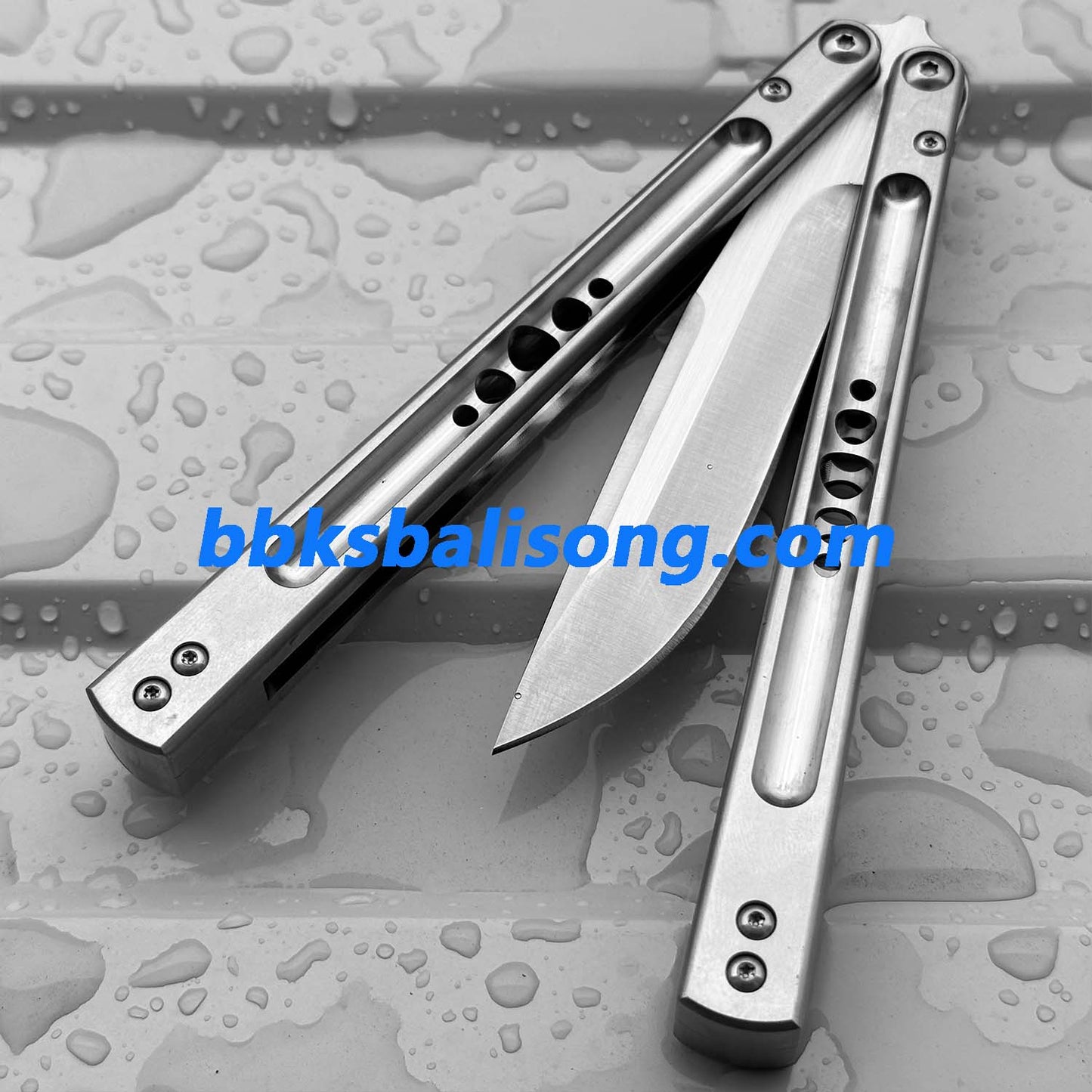 Baliplus Revolution(REVO)Balisong Clone Titanium Hnadle