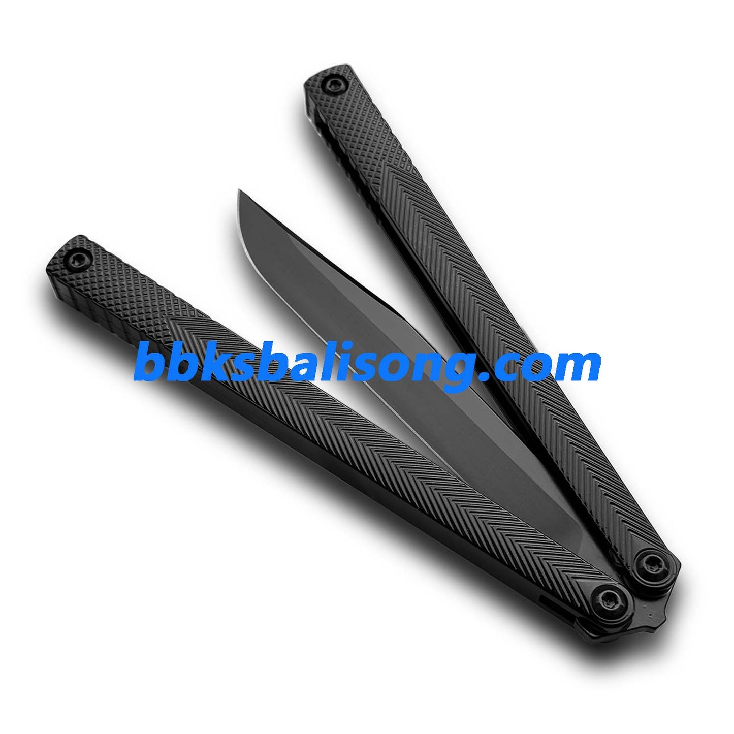 Baliplus Serif Balisong Clone Titanium Handle Bushings System