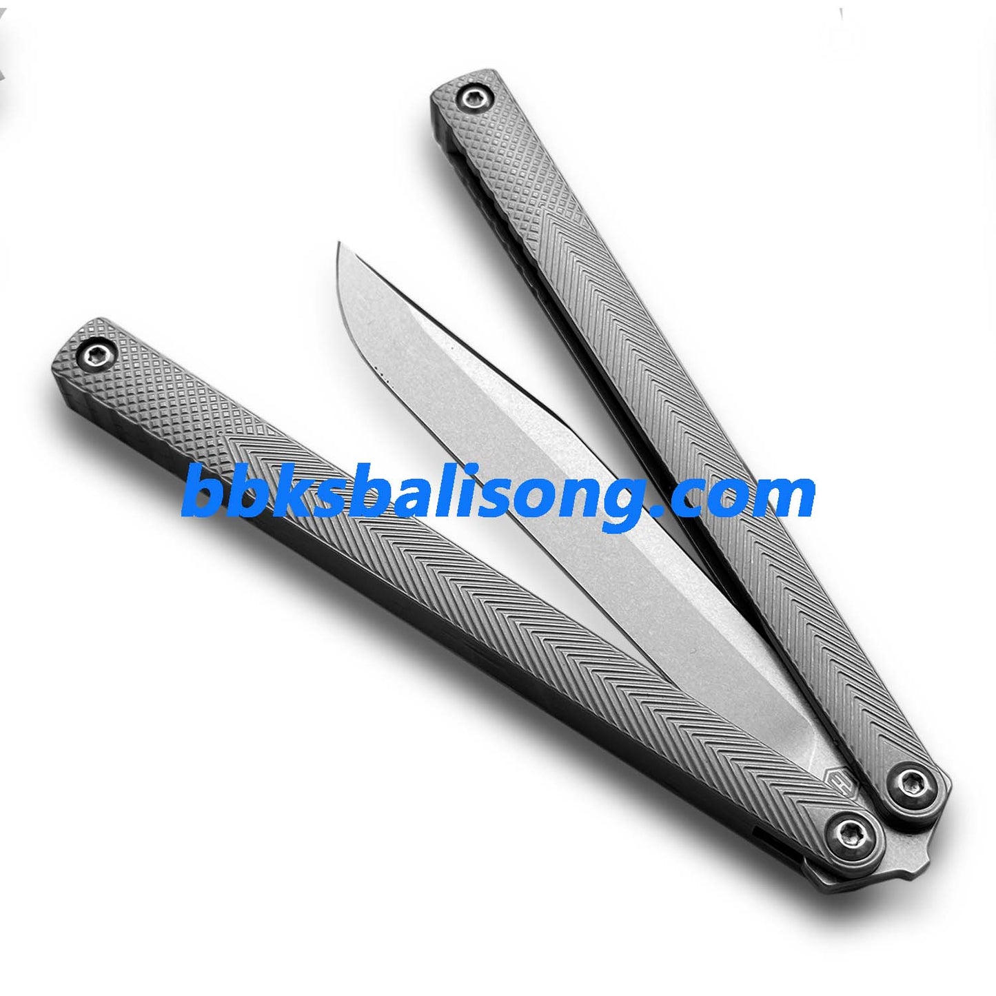 Baliplus Serif Balisong Clone Titanium Handle Bushings System