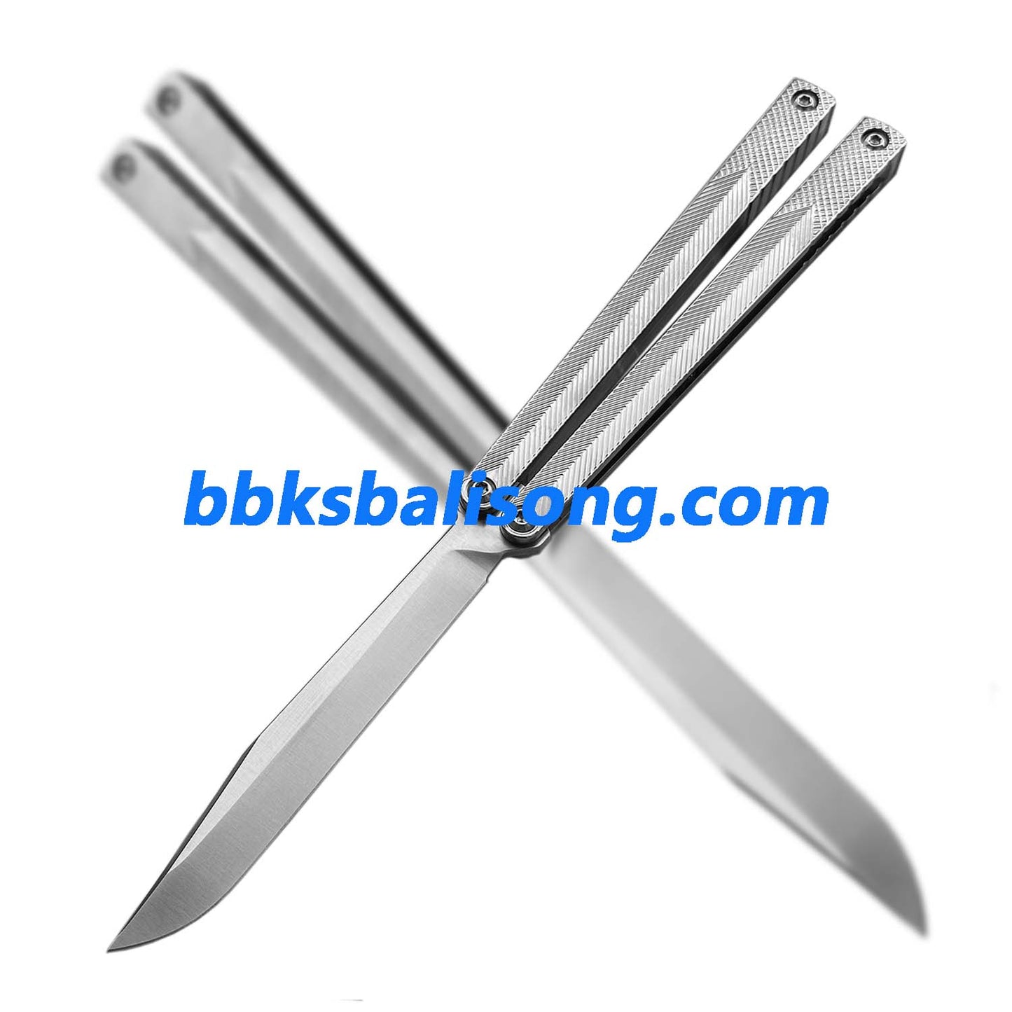Baliplus Serif Balisong Clone Titanium Handle Bushings System