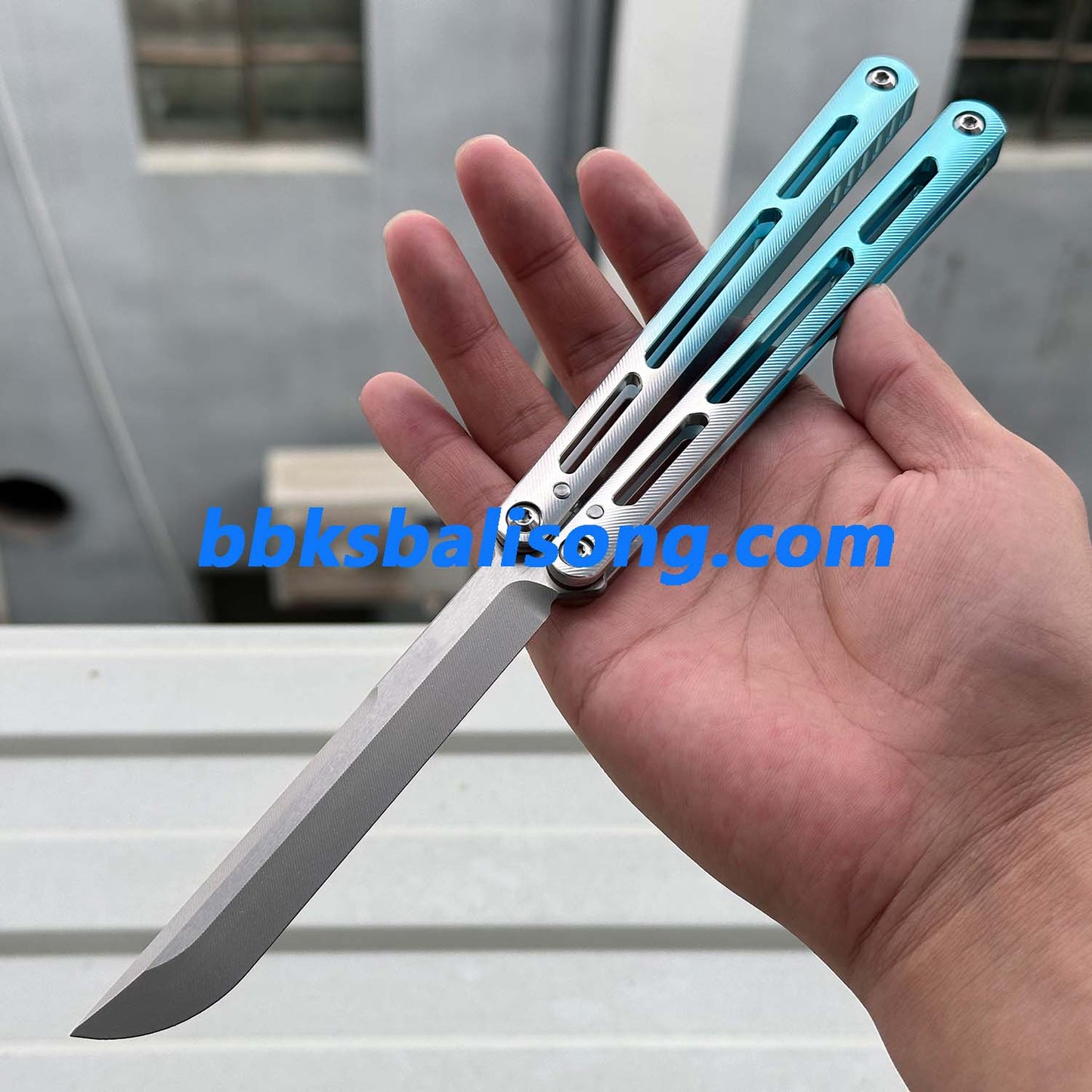 Baliplus Tsunami V4 Balisong Clone 7075 Aluminum Handle