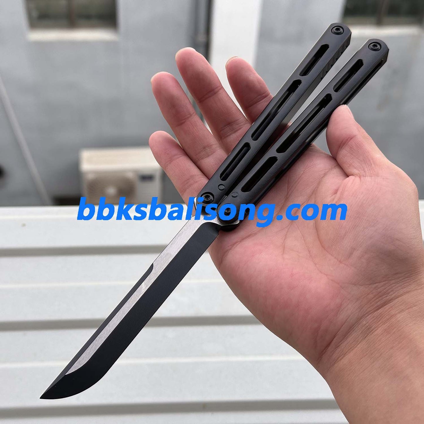 Baliplus Tsunami V4 Balisong Clone 7075 Aluminum Handle
