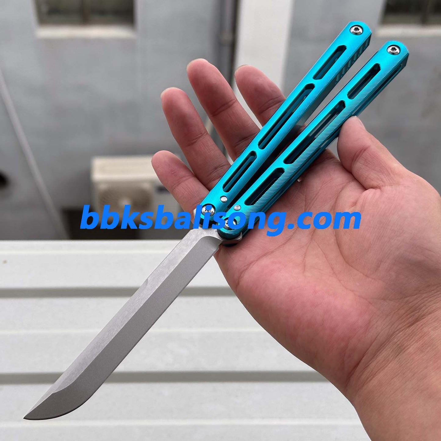Baliplus Tsunami V4 Balisong Clone 7075 Aluminum Handle
