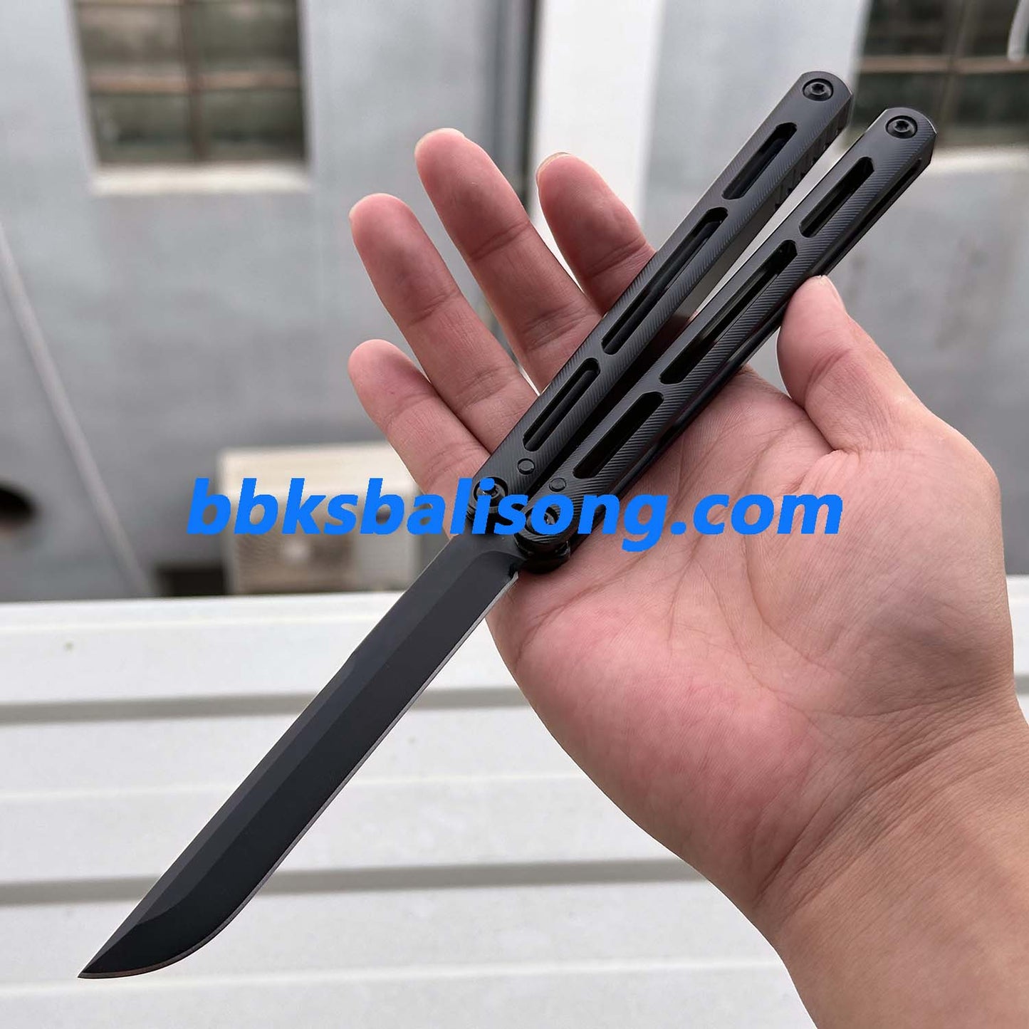 Baliplus Tsunami V4 Balisong Clone 7075 Aluminum Handle