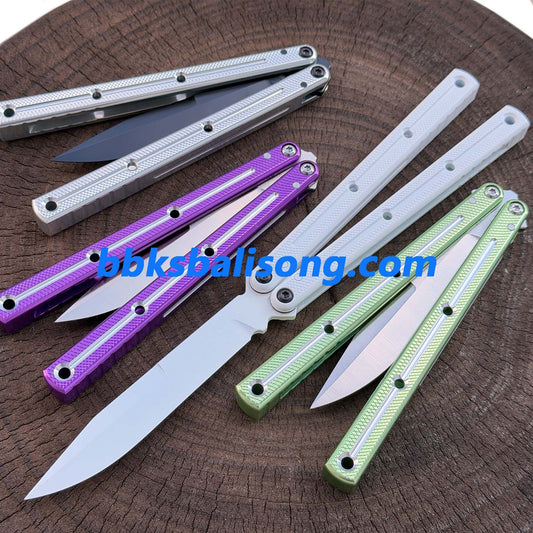 Baliplus Weehawk Kraken V2.5 Live Balisong Clone 7075 Aluminum