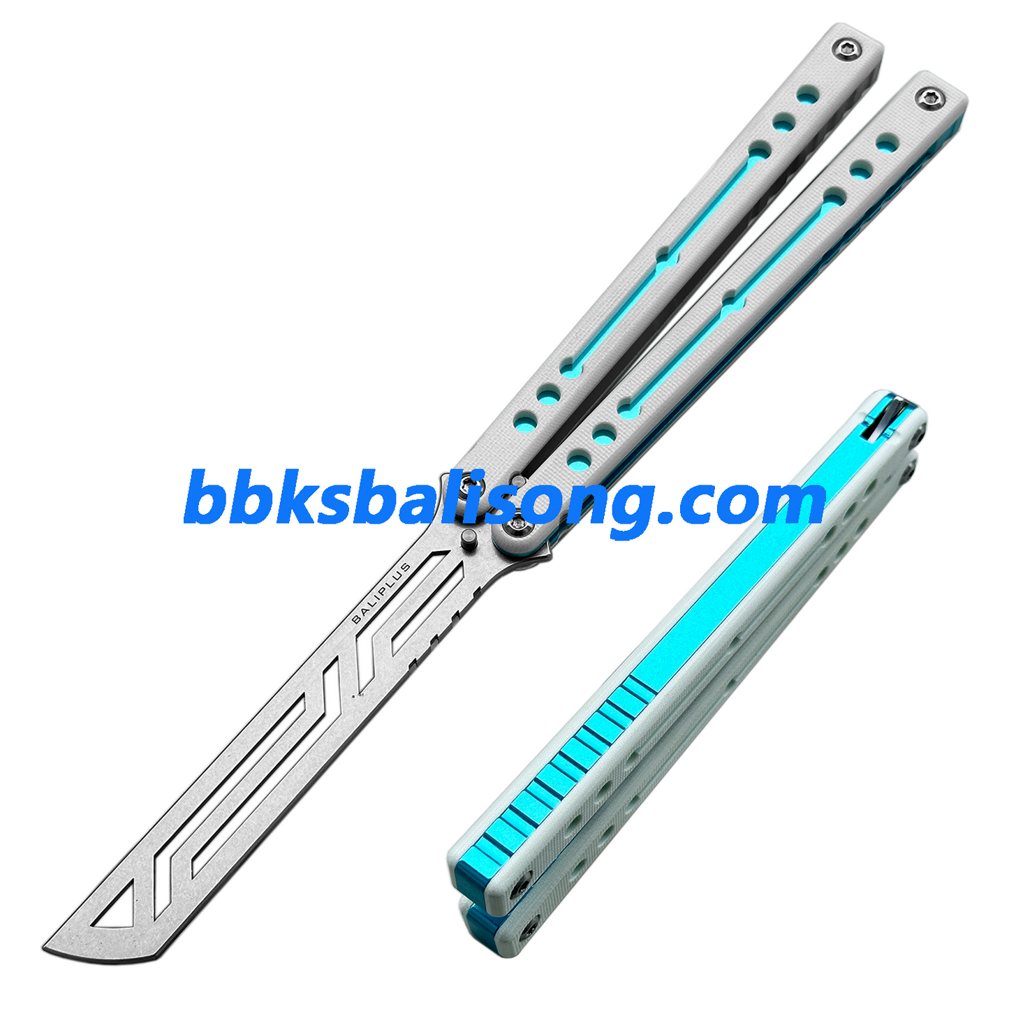 Baliplus Nautilus V2 Balisong Clone G10+7075 Aluminum Handle