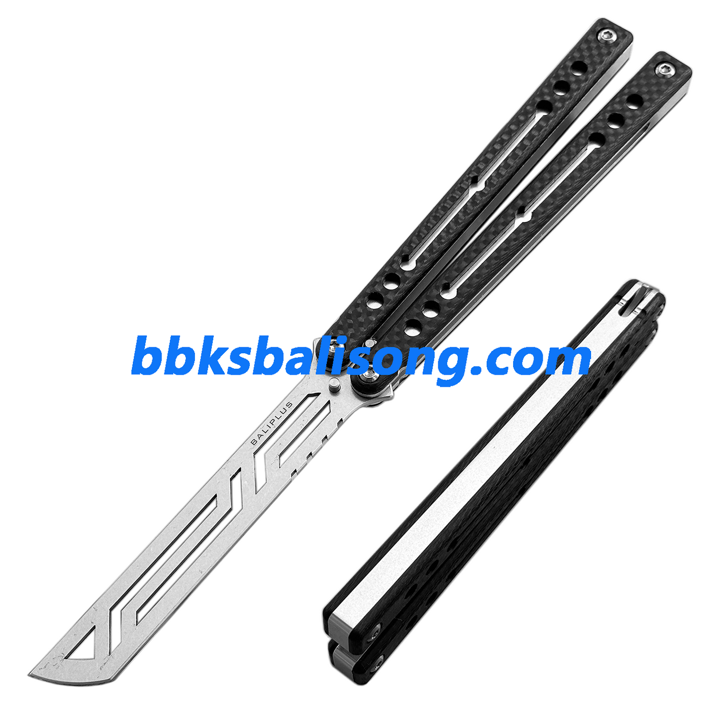 Baliplus Nautilus V2 Balisong Clone G10+7075 Aluminum Handle