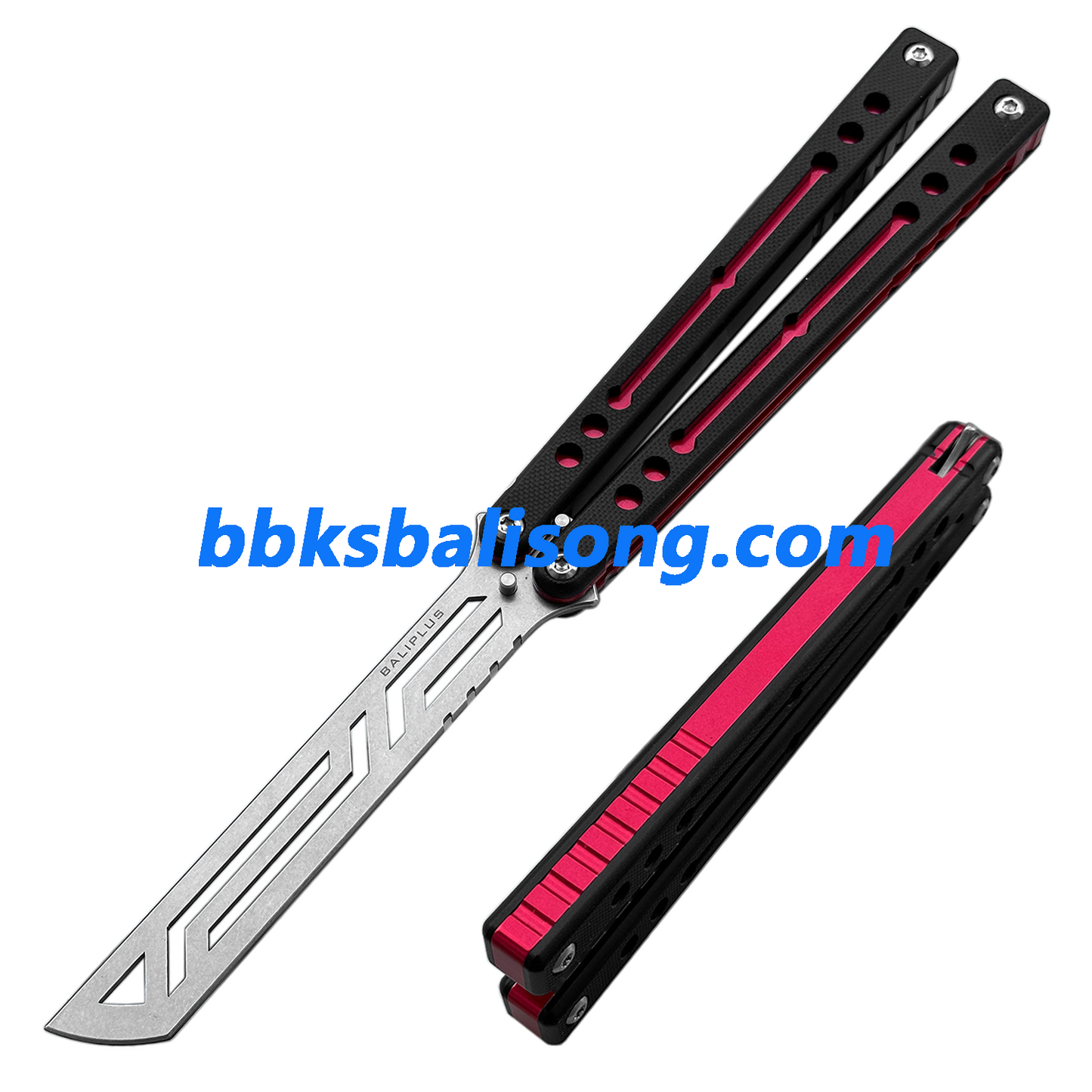 Baliplus Nautilus V2 Balisong Clone G10+7075 Aluminum Handle