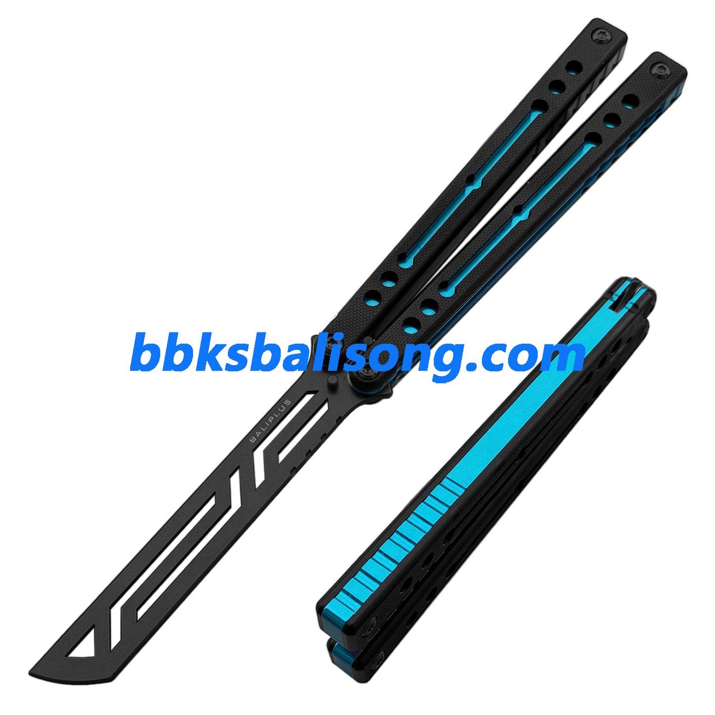 Baliplus Nautilus V2 Balisong Clone G10+7075 Aluminum Handle