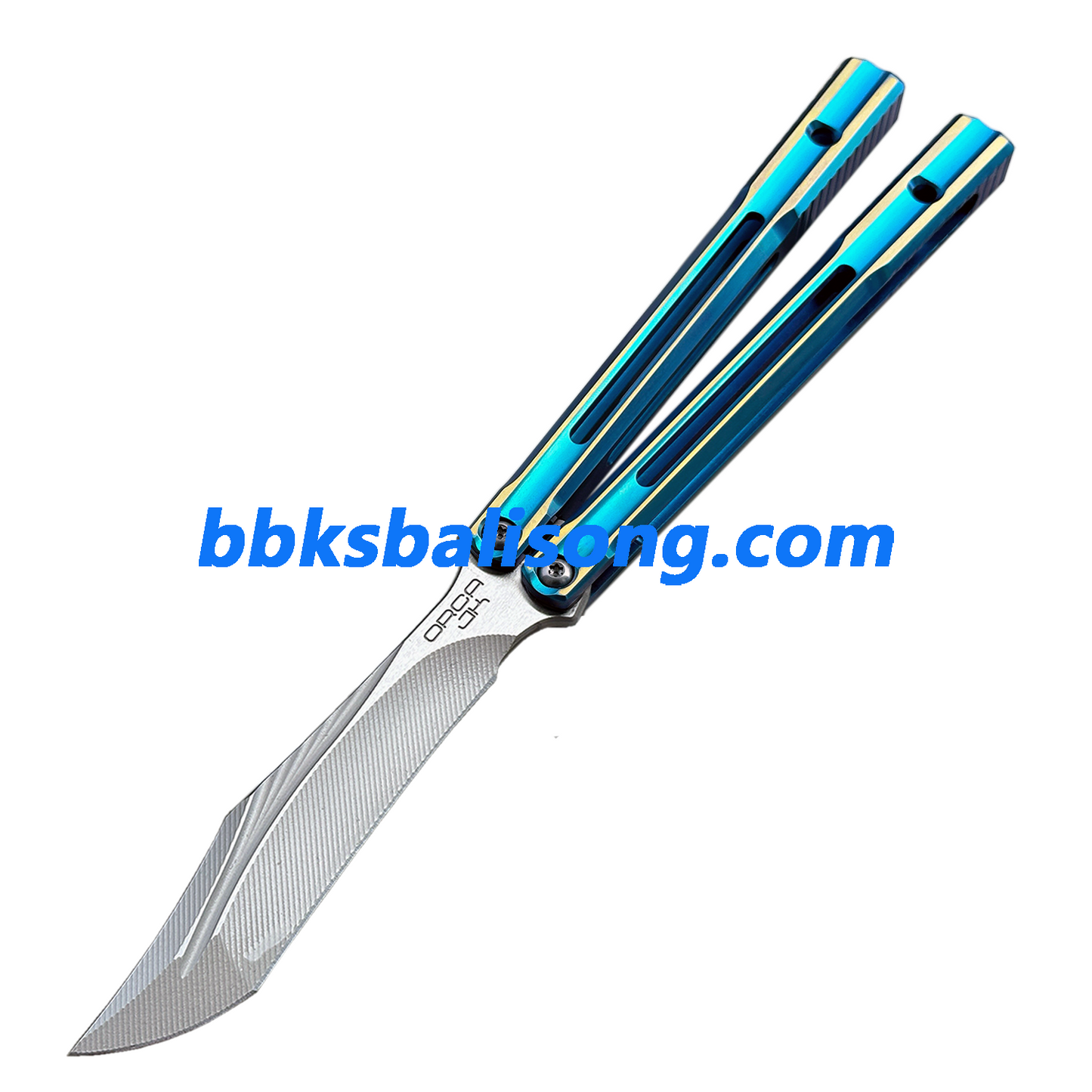 Baliplus Orca V2 Balisong Clone Titanium Handle Bushings System