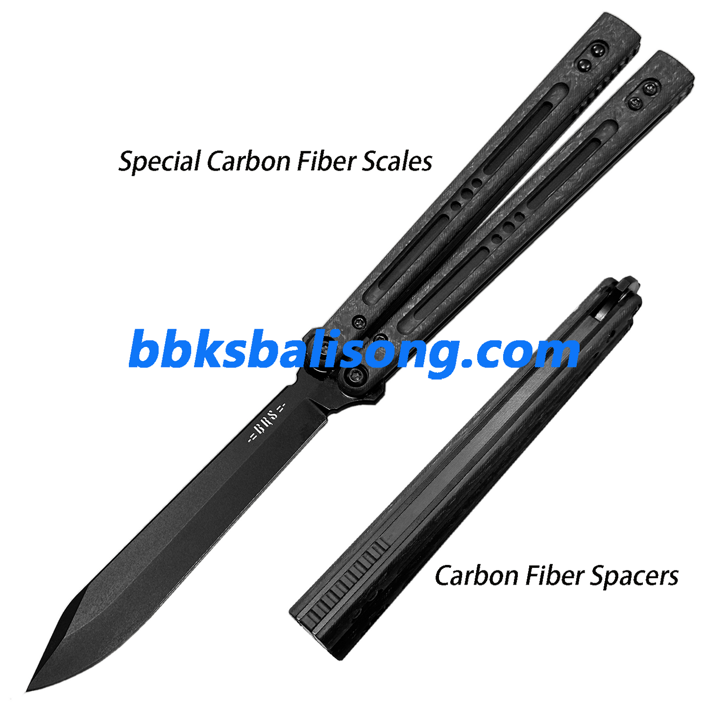 Baliplus Replicant (REP) Live Blade Balisong Clone G10+Titanium Handle