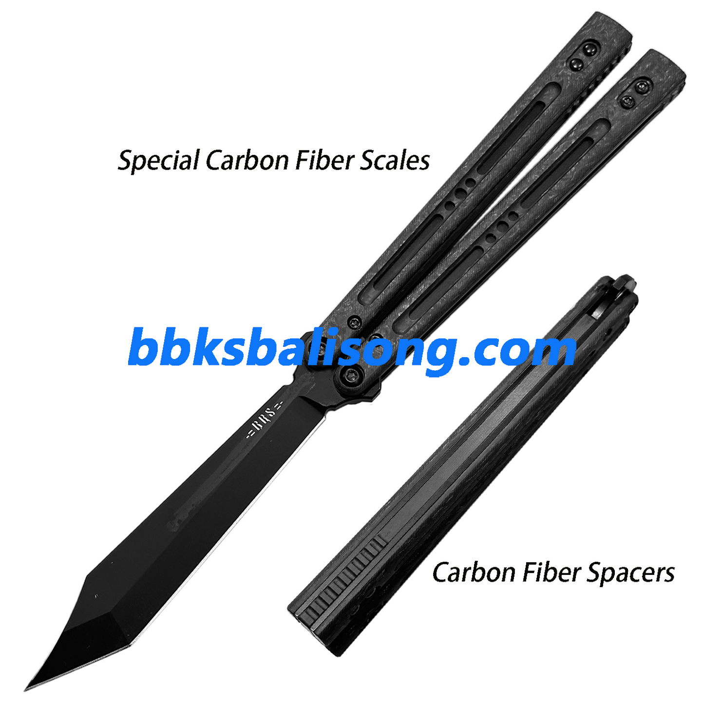 Baliplus Replicant (REP) Live Blade Balisong Clone G10+Titanium Handle