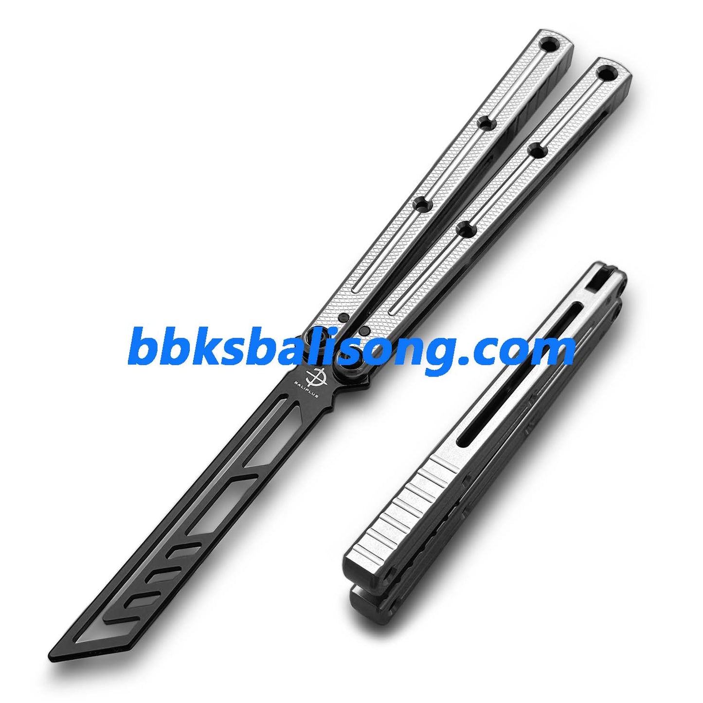 Baliplus Speed Channel Krake Raken (Kraken) V3 Balisong Trainer Clone Glossy Handle