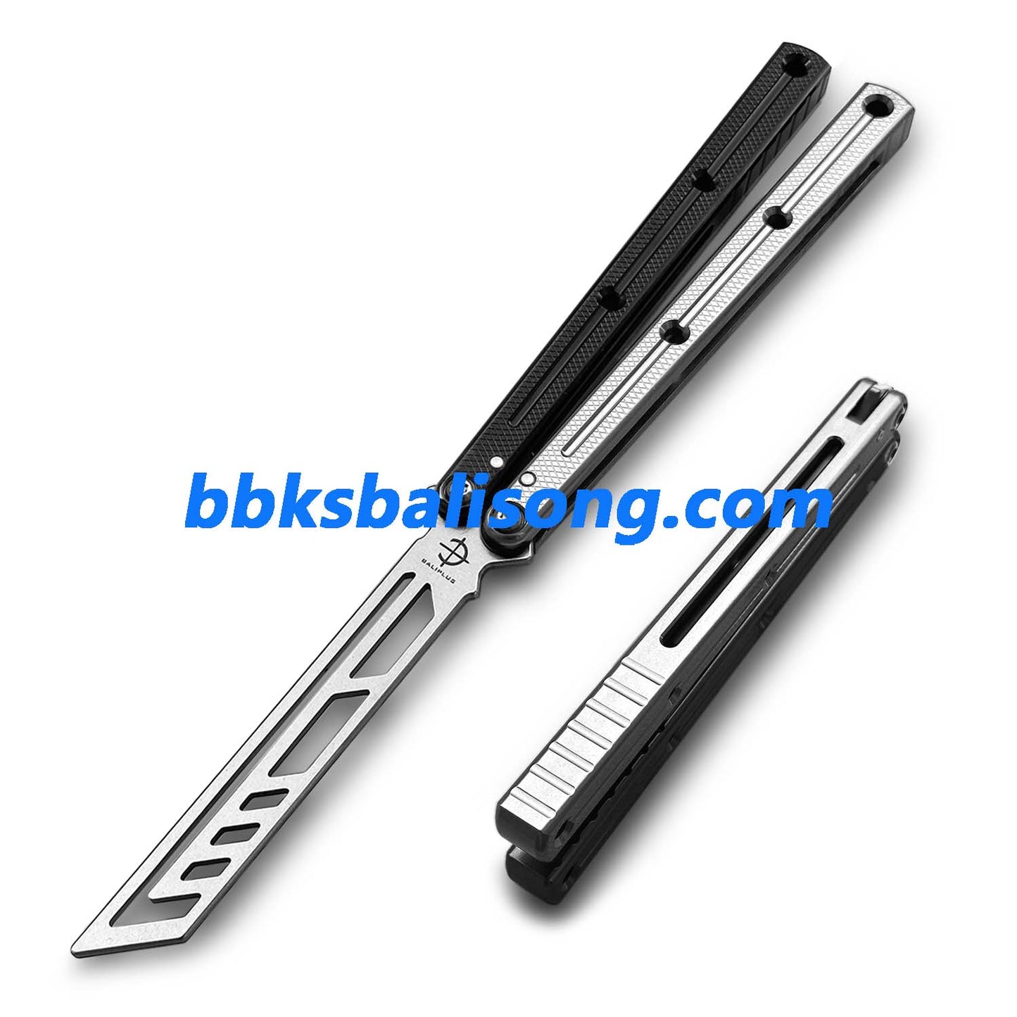Baliplus Speed Channel Krake Raken (Kraken) V3 Balisong Trainer Clone Glossy Handle