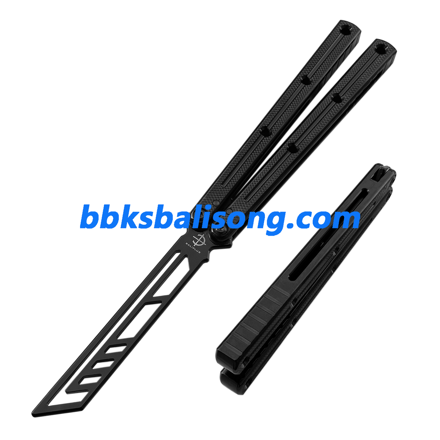 Baliplus Speed Channel Krake Raken (Kraken) V3 Balisong Trainer Clone Glossy Handle