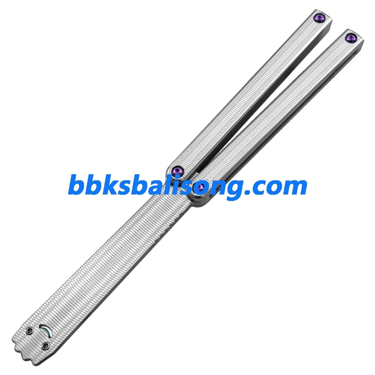 Baliplus Squiddy-AL Balisong Trainer Clone 6061 Aluminum Washer System