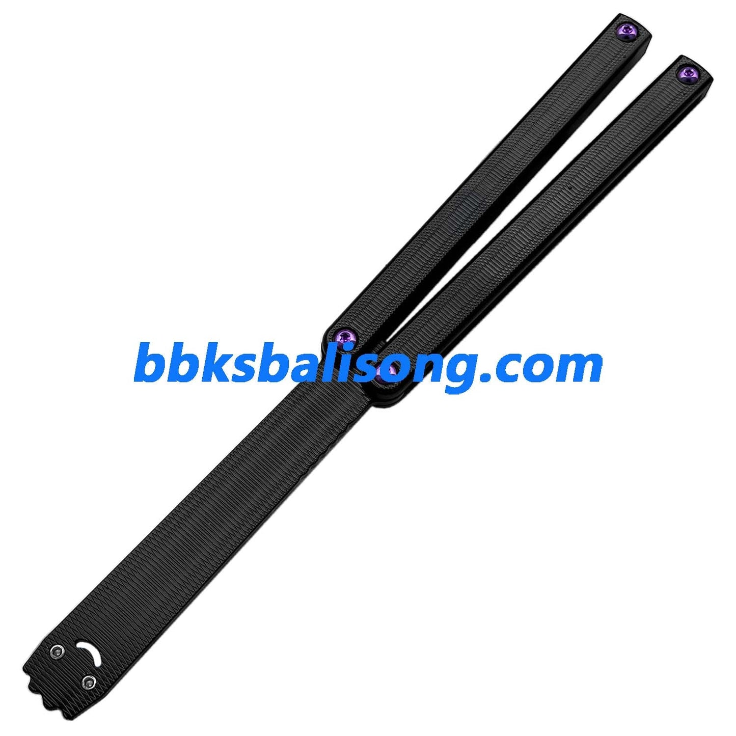 Baliplus Squiddy-AL Balisong Trainer Clone 6061 Aluminum Washer System