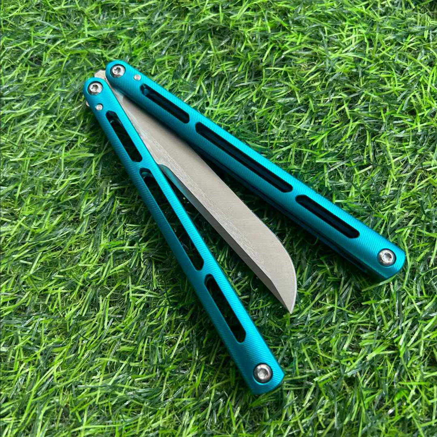 Baliplus Tsunami V4 Balisong Clone 7075 Aluminum Handle