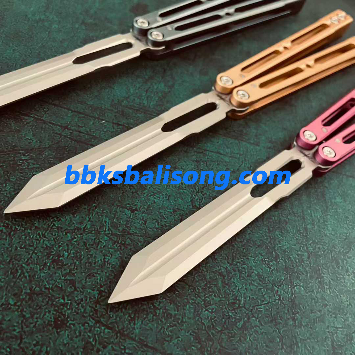 Banshu 8802 Original Balisong 7075 Aluminum Handle