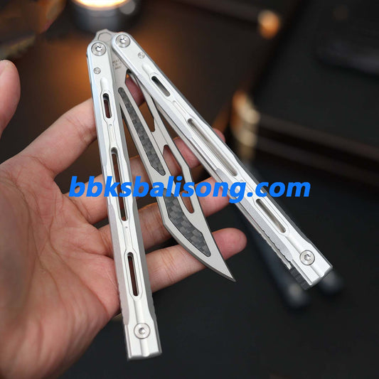 Banshu 8803 Original Balisong Trainer 7075 Aluminum Handle