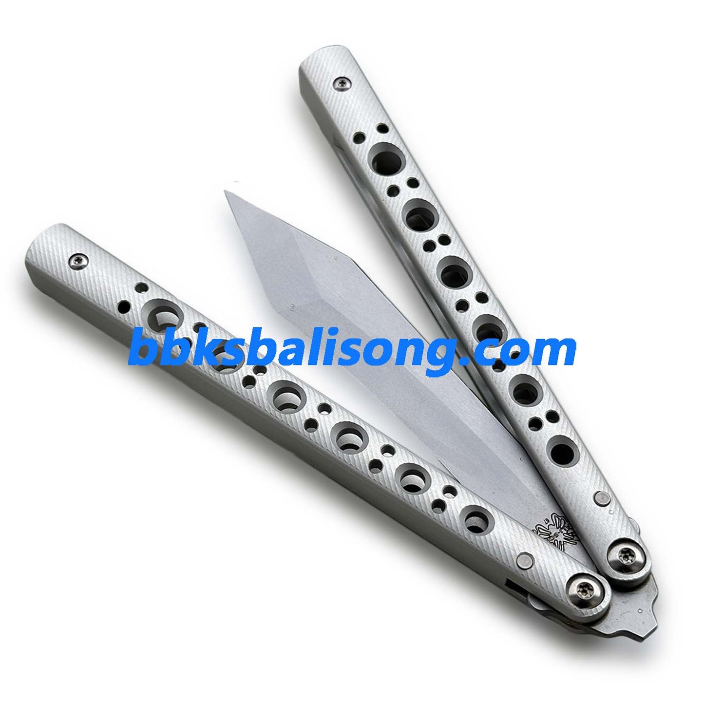Banshu BM67 Balisong Clone 7075 Aluminum Handle Bushings System