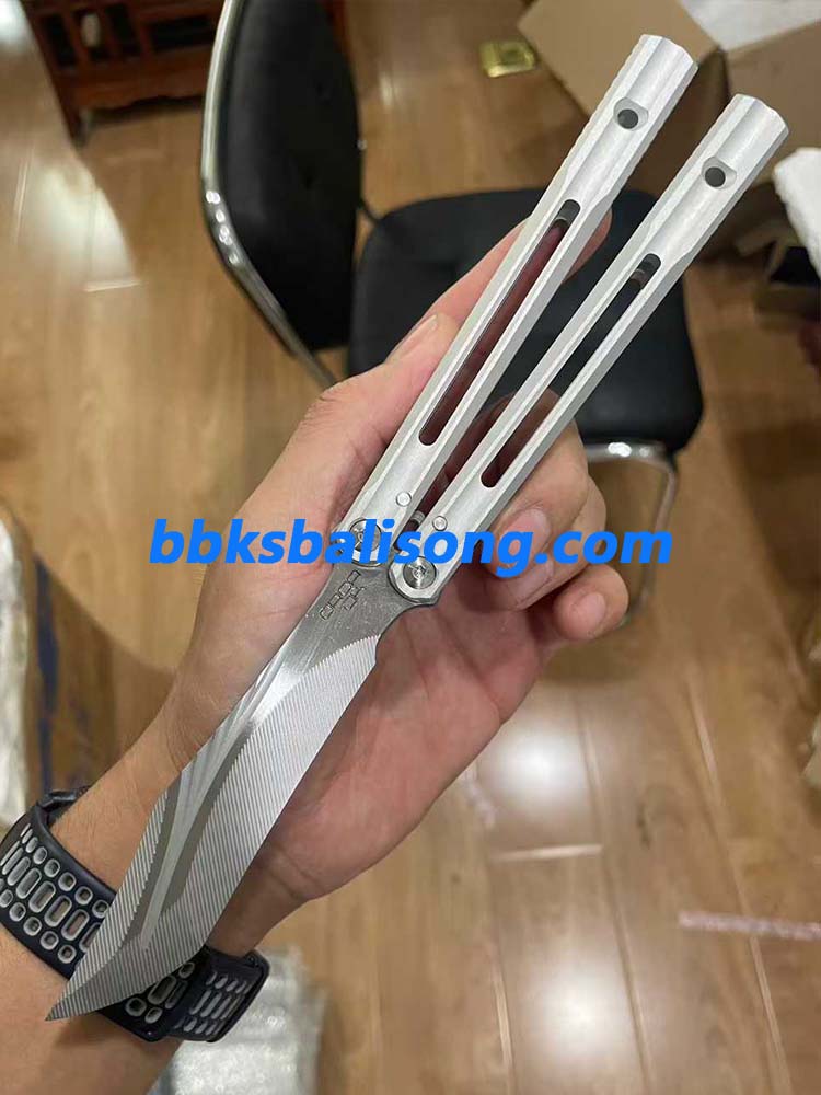 Banshu Orca V2 Balisong Clone 7075 Aluminum Handle