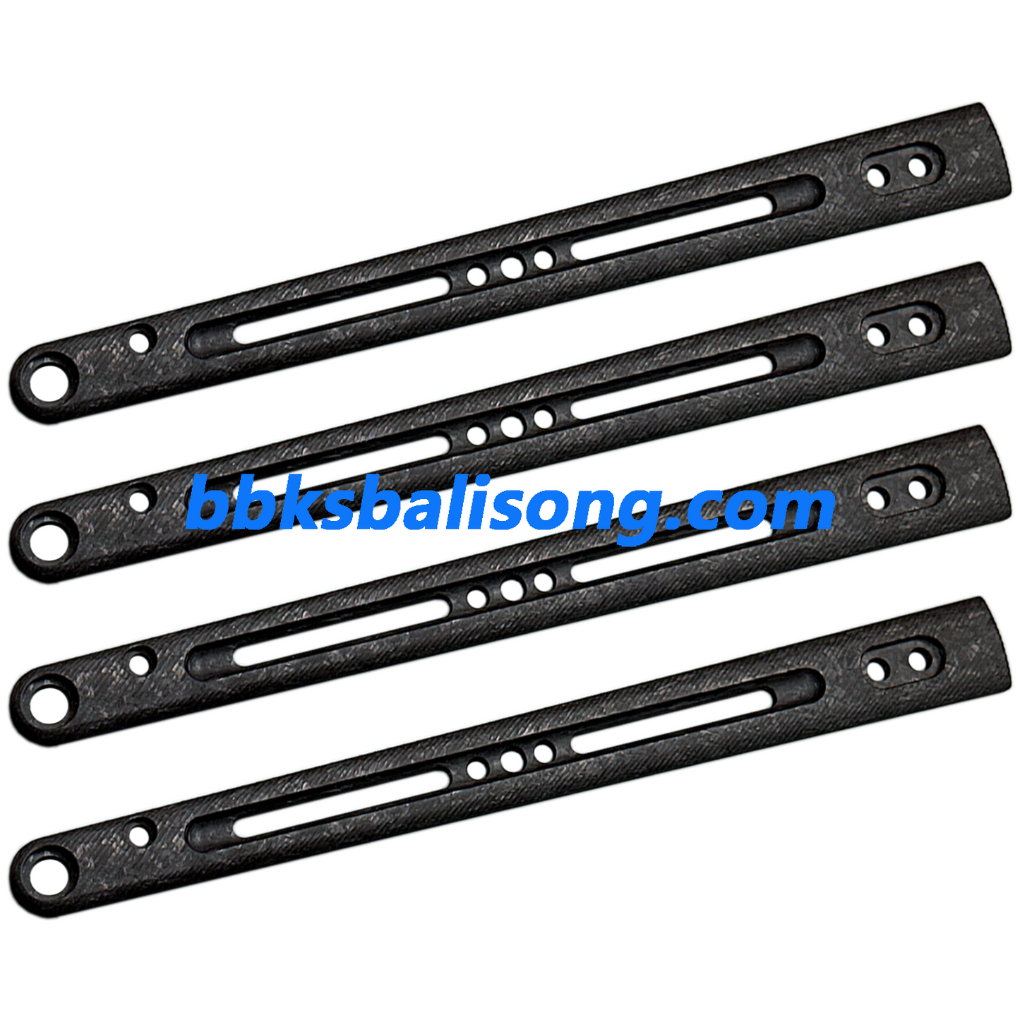 Carbon Fiber Scales For Baliplus or ARMED SHARK Replicant Balisong Clone