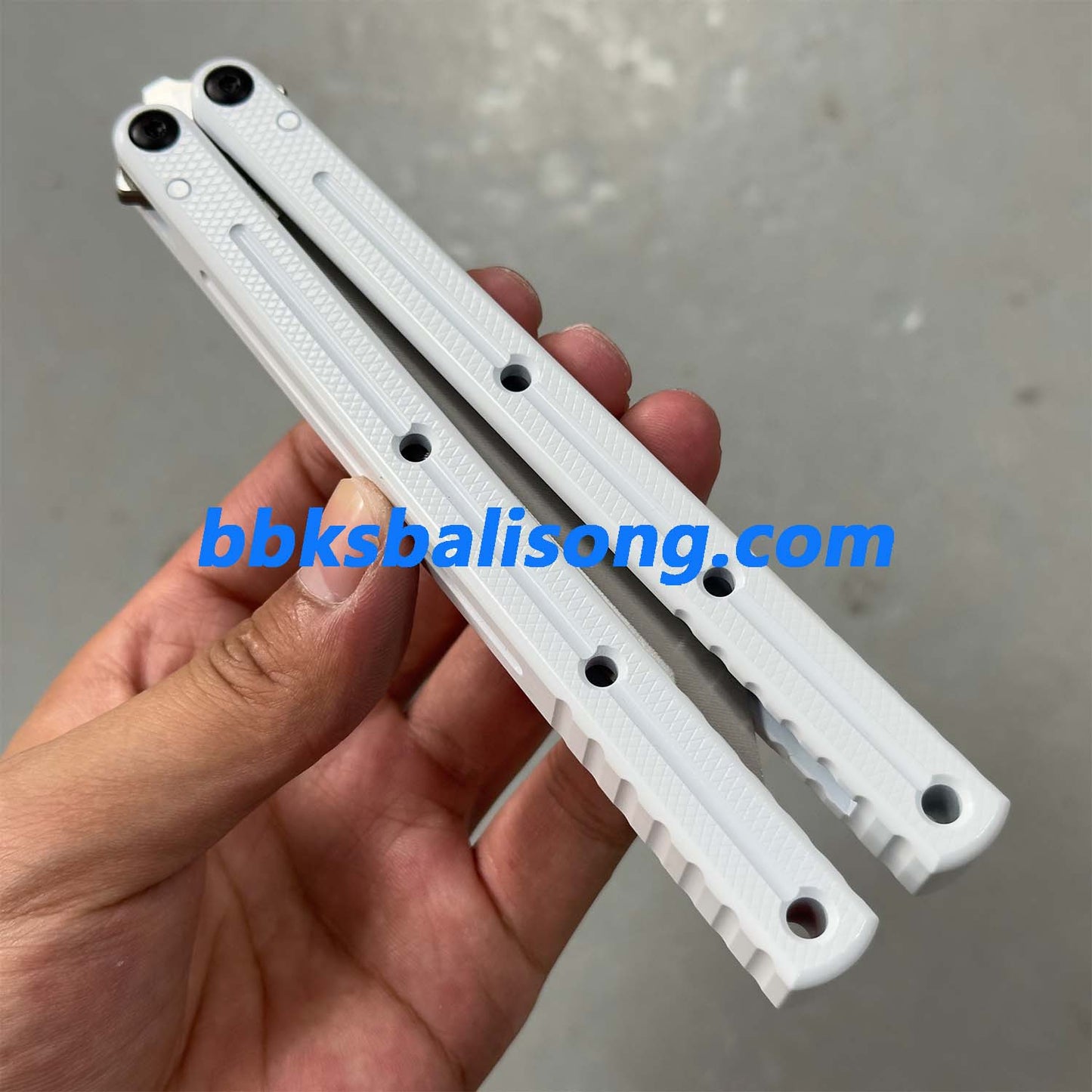 Cold Blade Krake Raken(Kraken) V3 Balisong Clone 7075 Aluminum Ceramic Coating Handle