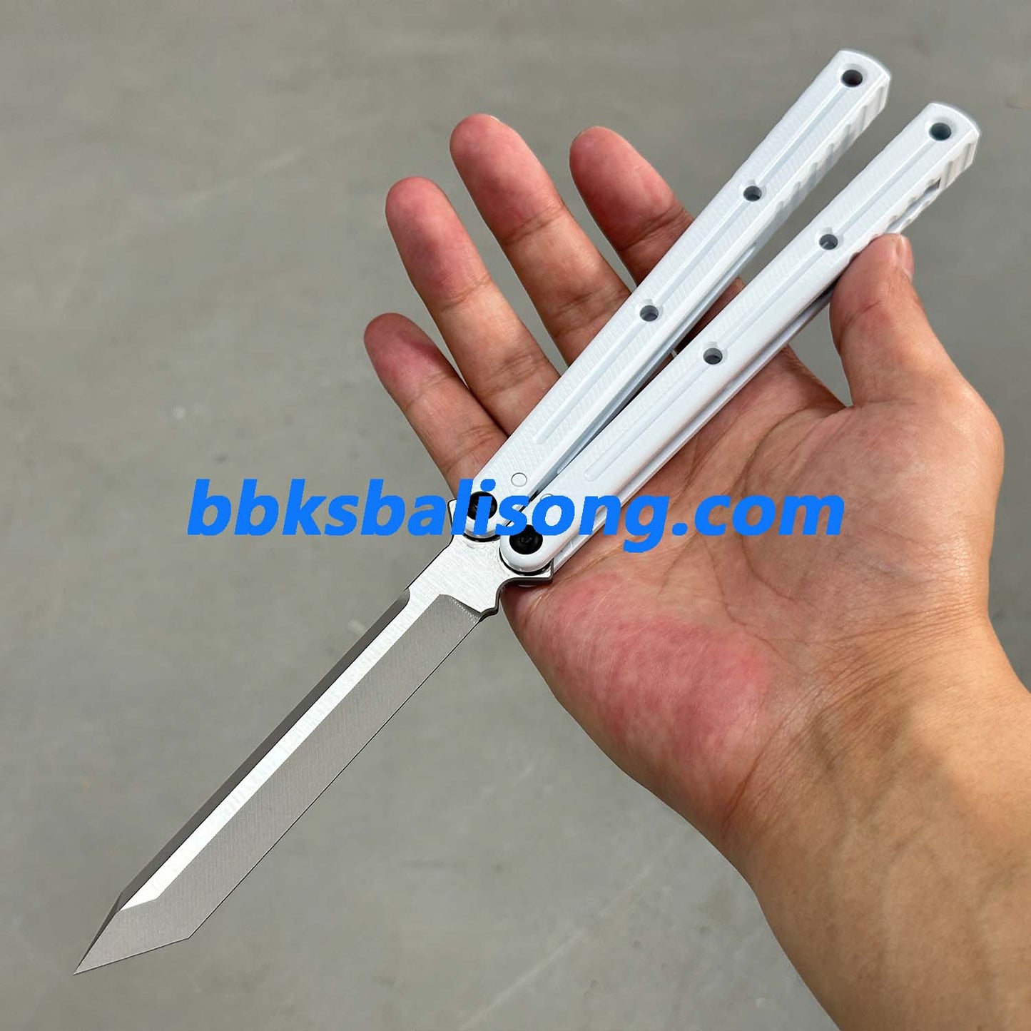 Cold Blade Krake Raken(Kraken) V3 Balisong Clone 7075 Aluminum Ceramic Coating Handle