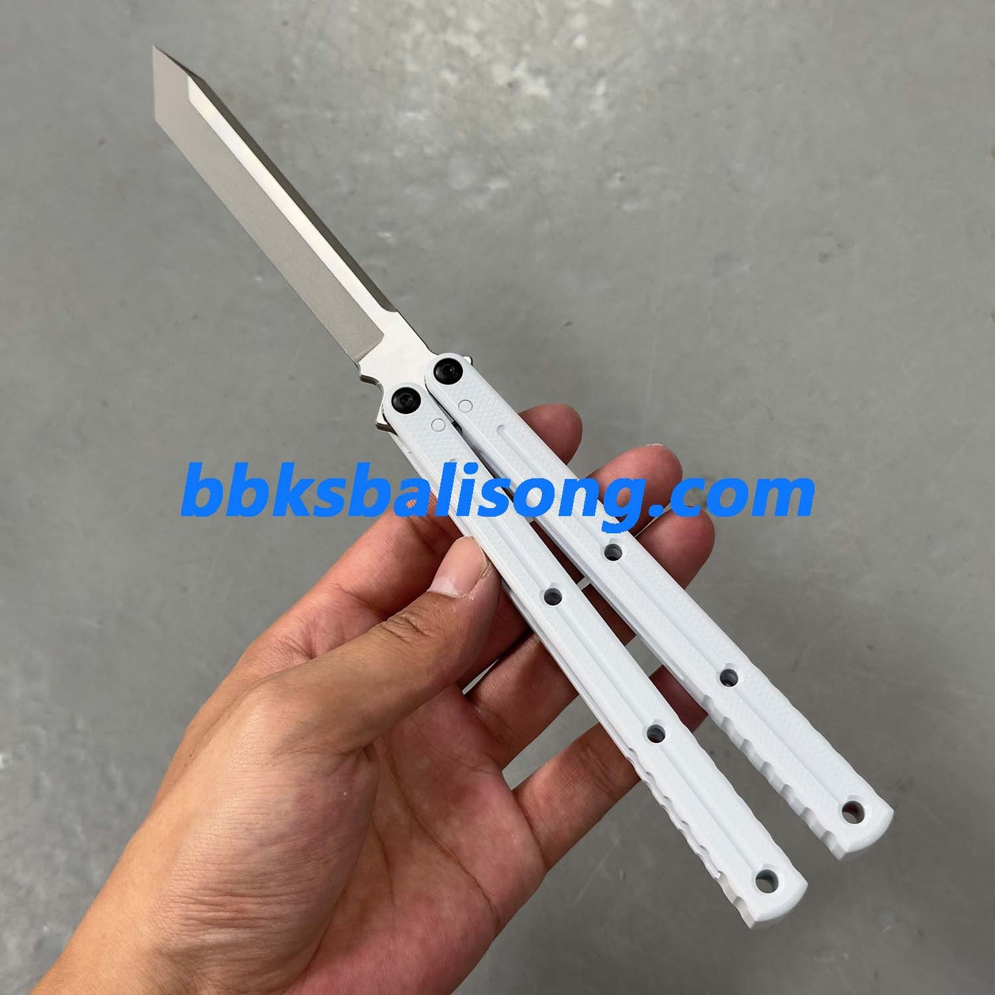 Cold Blade Krake Raken(Kraken) V3 Balisong Clone 7075 Aluminum Ceramic Coating Handle
