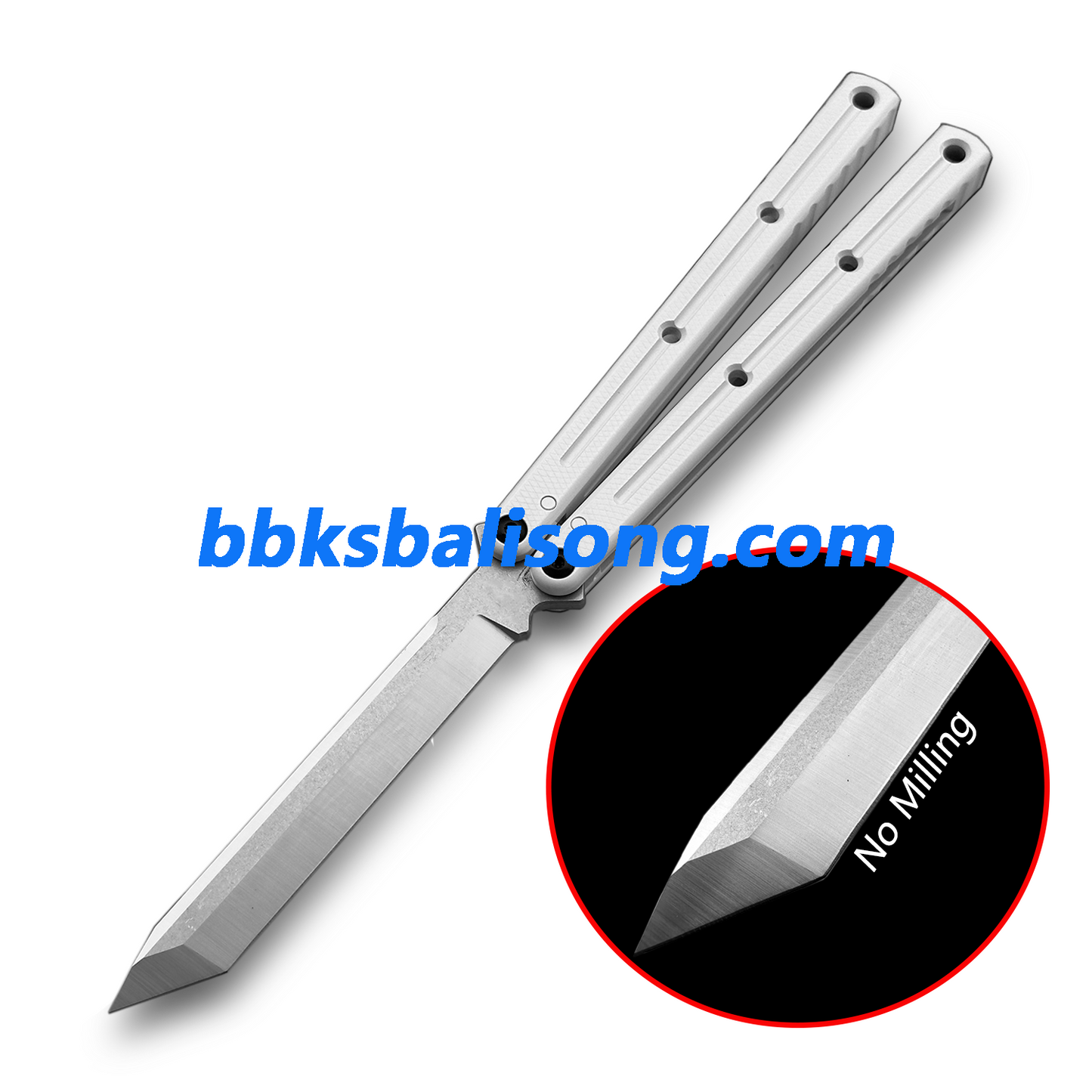 Cold Blade Krake Raken(Kraken) V3 Balisong Clone 7075 Aluminum Ceramic Coating Handle
