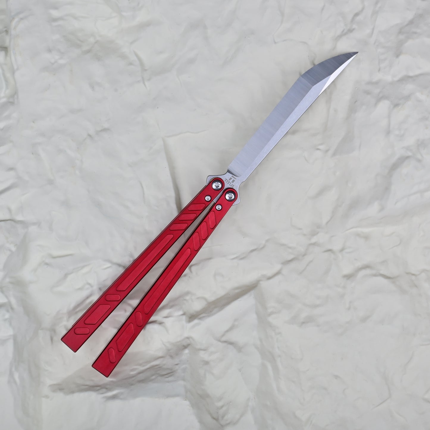 Titus Barebones Balisong Clone 7075 Aluminum Bushings System