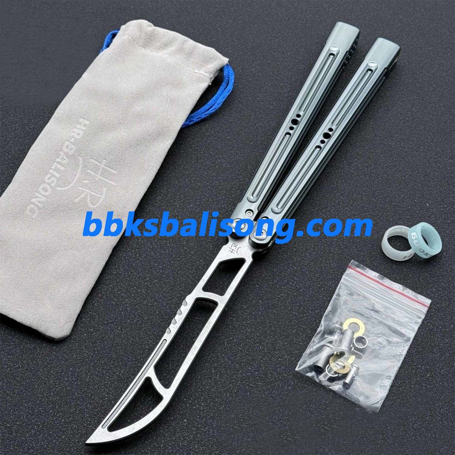 HR Killer Balisong 7075 Aluminum Glossy Handle