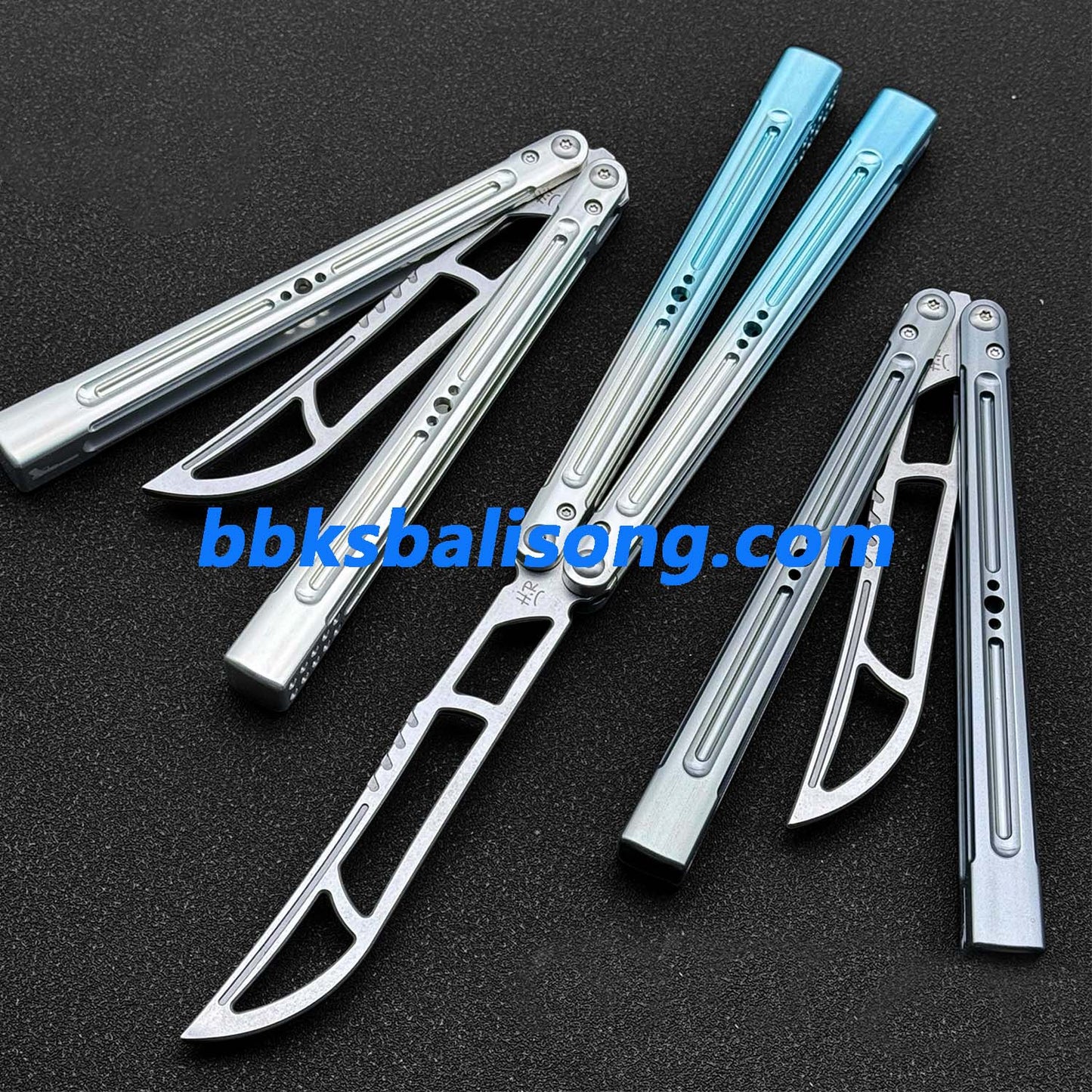 HR Killer Balisong 7075 Aluminum Glossy Handle