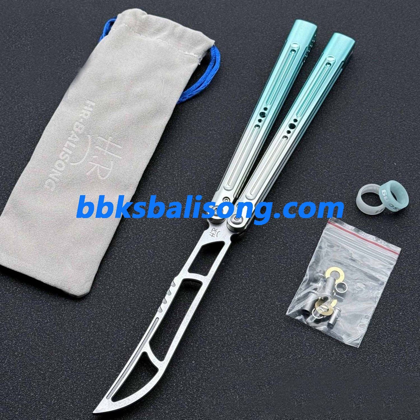 HR Killer Balisong 7075 Aluminum Glossy Handle