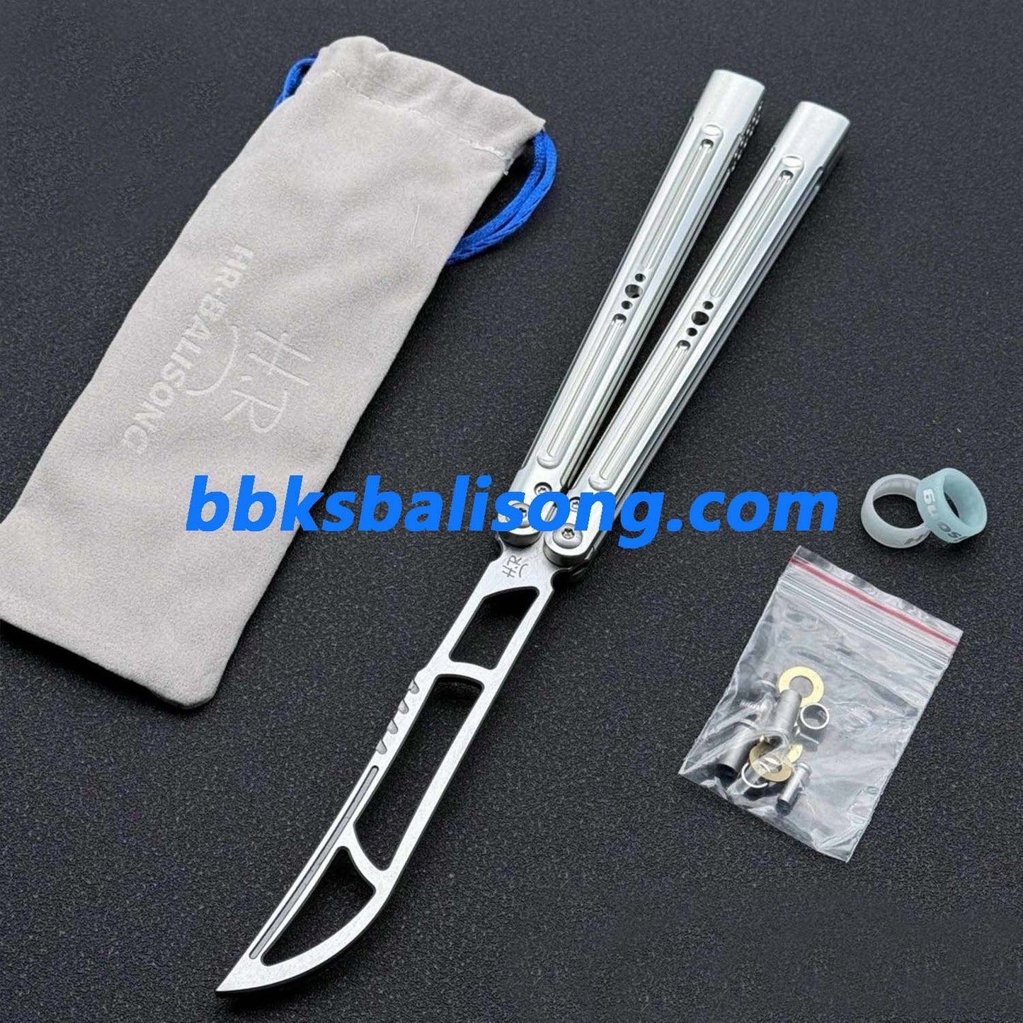 HR Killer Balisong 7075 Aluminum Glossy Handle