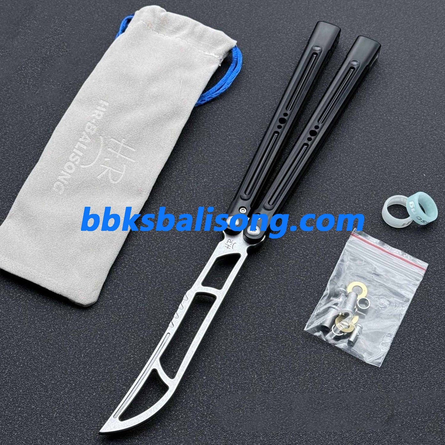 HR Killer Balisong 7075 Aluminum Glossy Handle