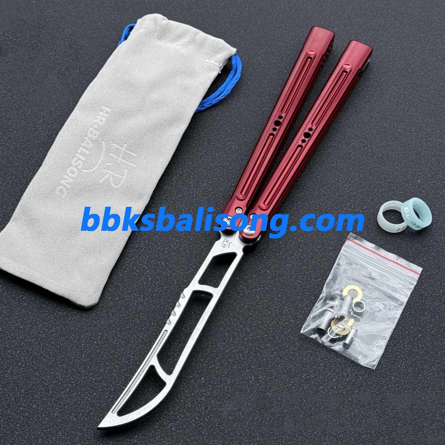 HR Killer Balisong 7075 Aluminum Glossy Handle