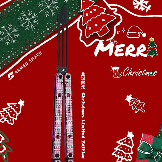 ARMED SHARK Christmas Limited Balisong Colors