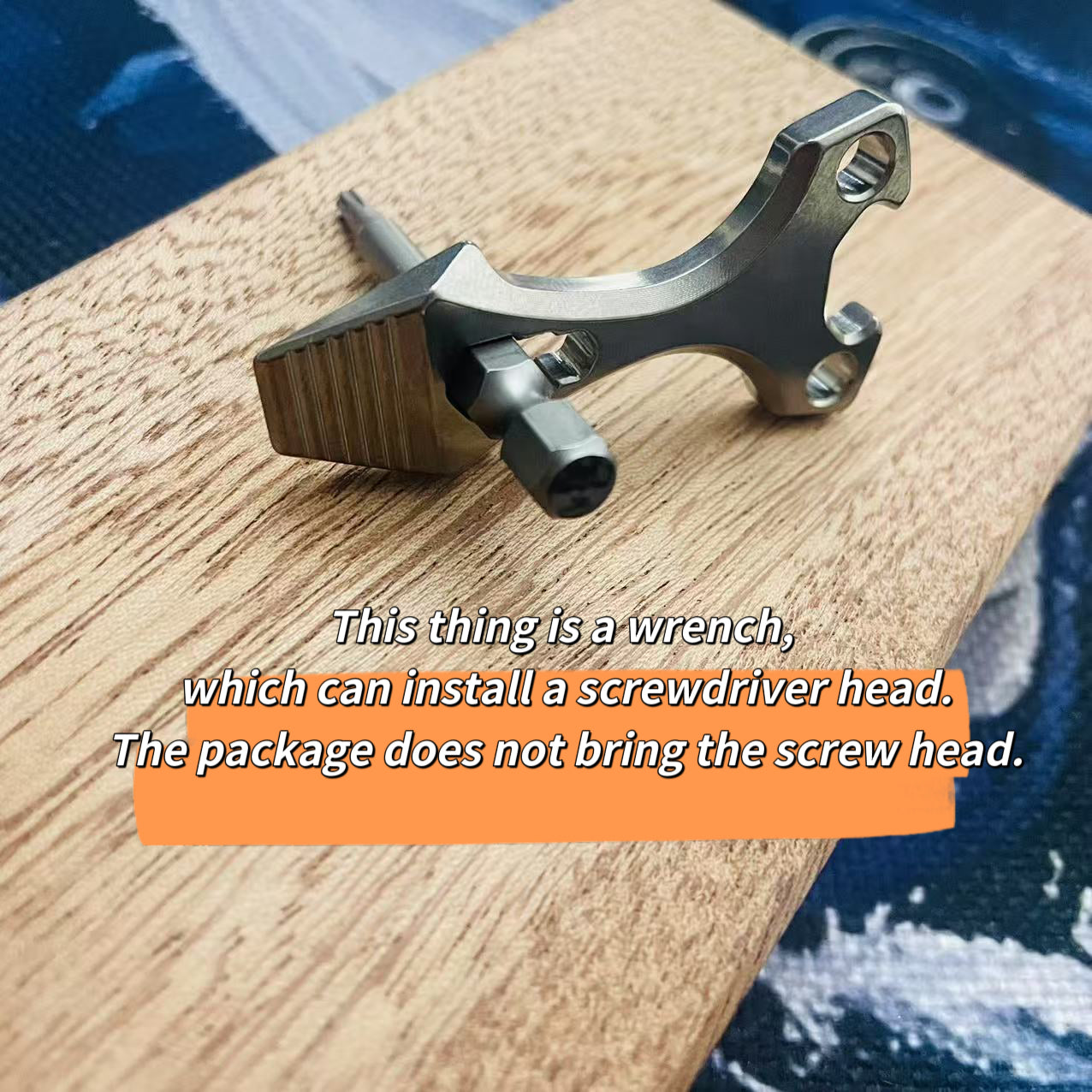 Banshu Chioni Balisong Clone Titanium Handle False Edge