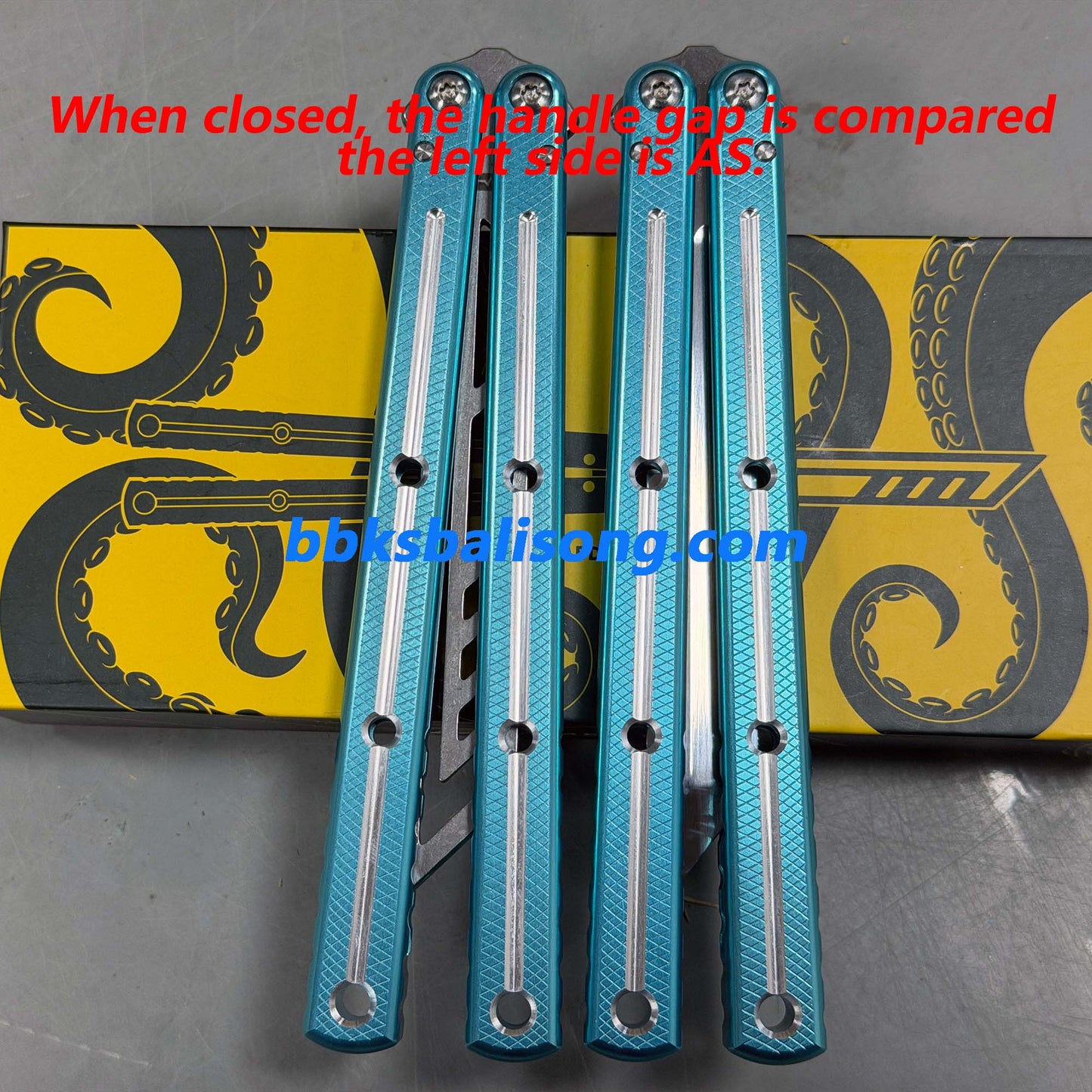 Kraken V3 Clone Blade For ARMED SHARK 7075 Kraken V3 Clone